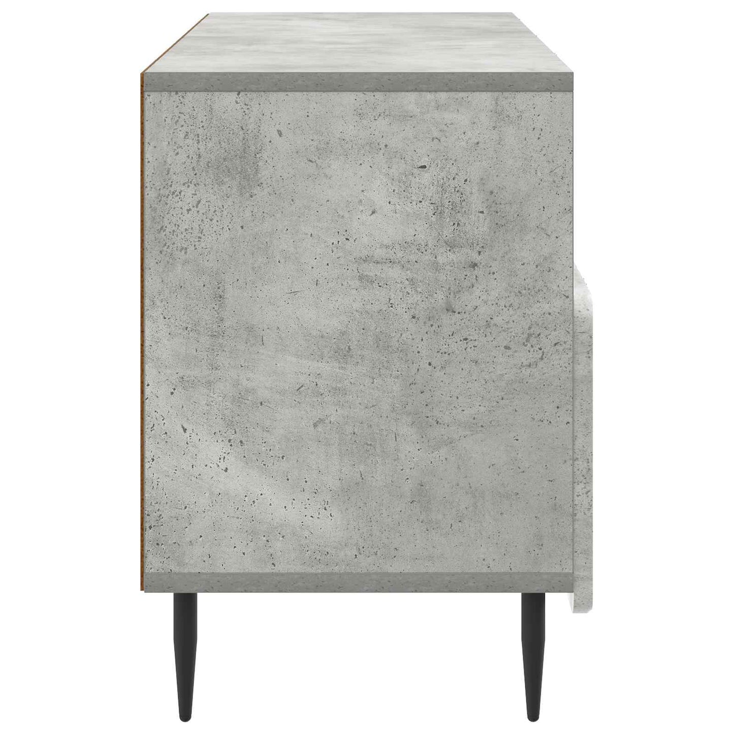 TV-Schränk Betongrau 102 x 34,5 x 50 cm Holzwerkstoff
