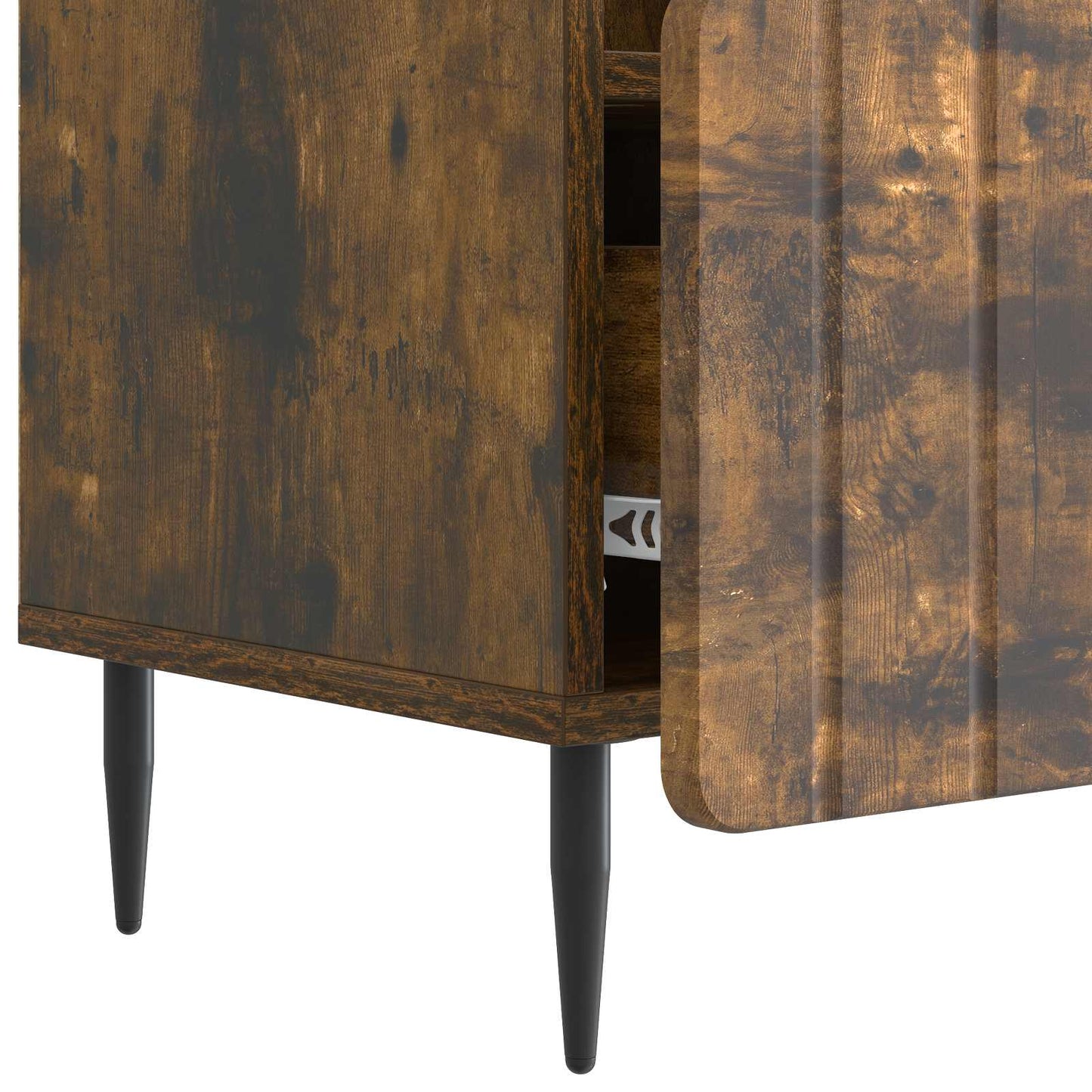 TV-Schränk Geräucherte Eiche 102 x 34,5 x 50 cm Holzwerkstoff