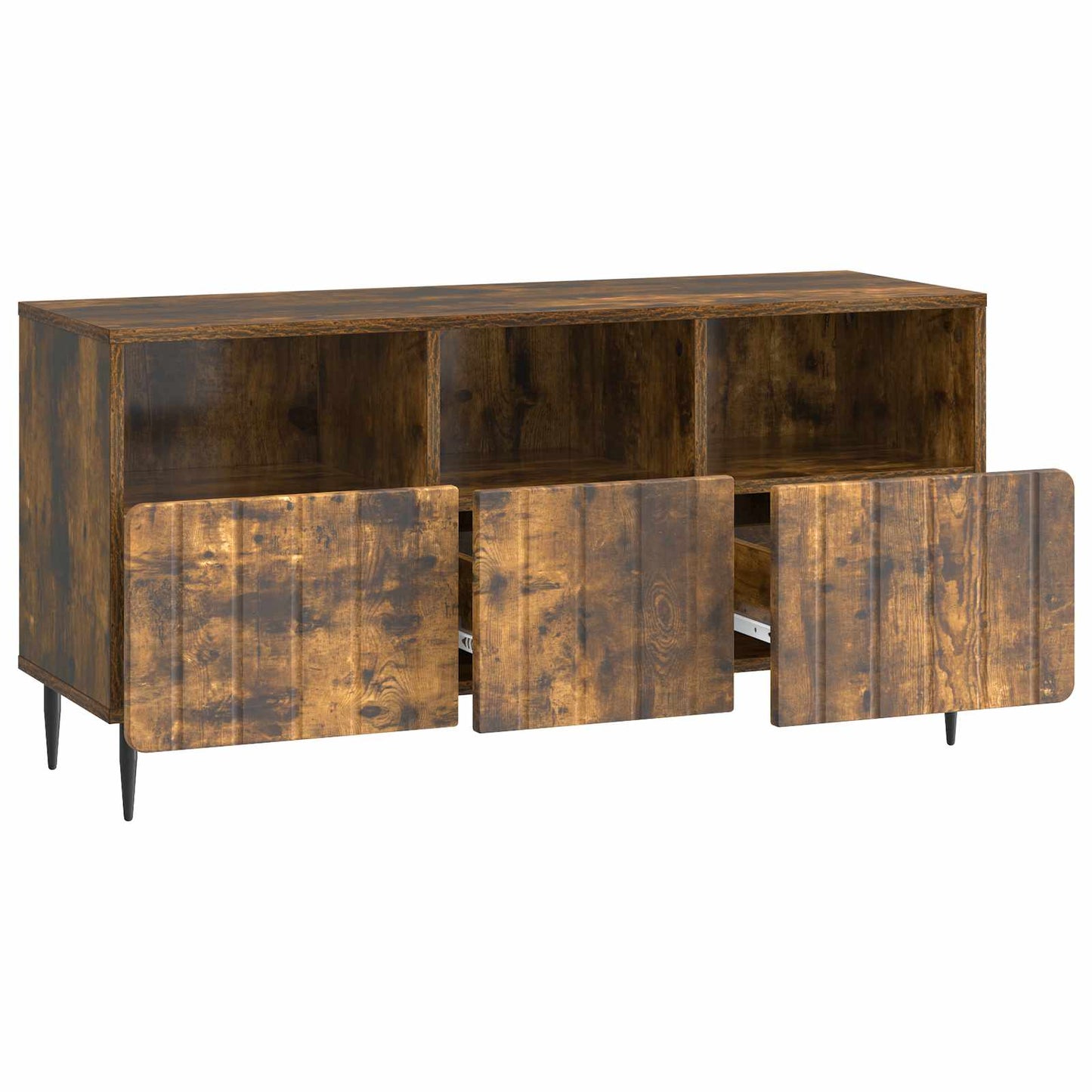 TV-Schränk Geräucherte Eiche 102 x 34,5 x 50 cm Holzwerkstoff