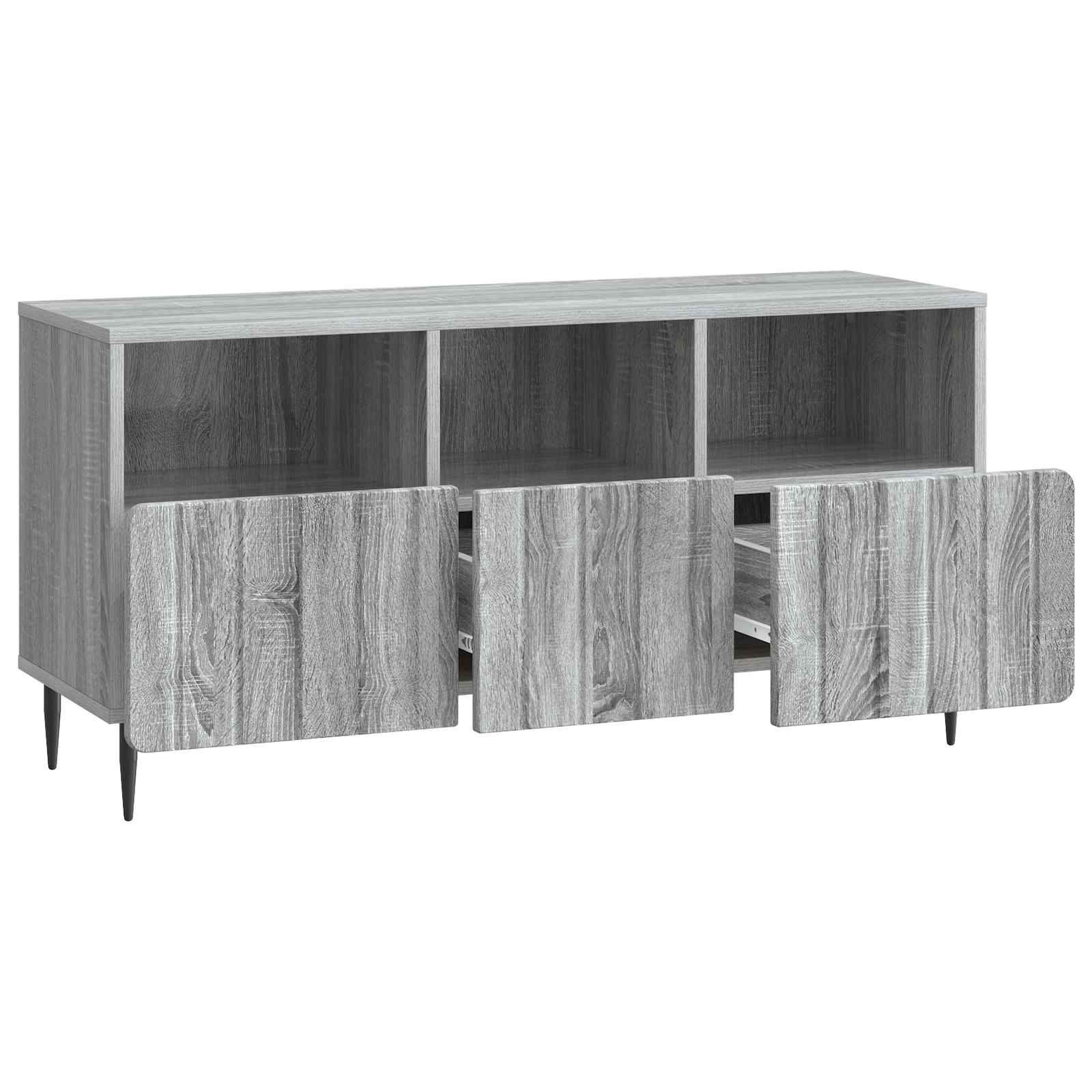 TV-Schränk Graues Sonoma 102 x 34,5 x 50 cm Holzwerkstoff