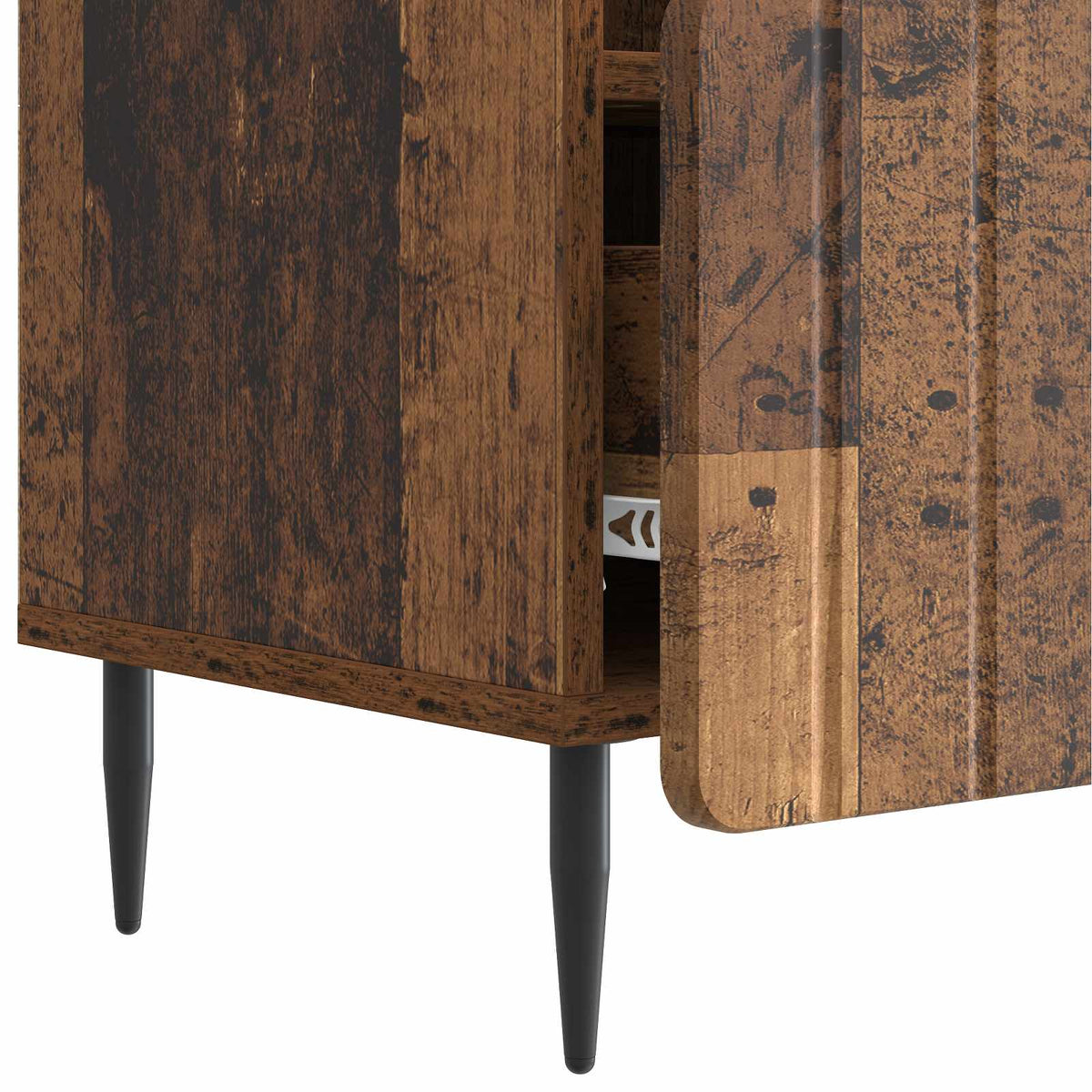TV-Schränk Altholz 102 x 34,5 x 50 cm Holzwerkstoff