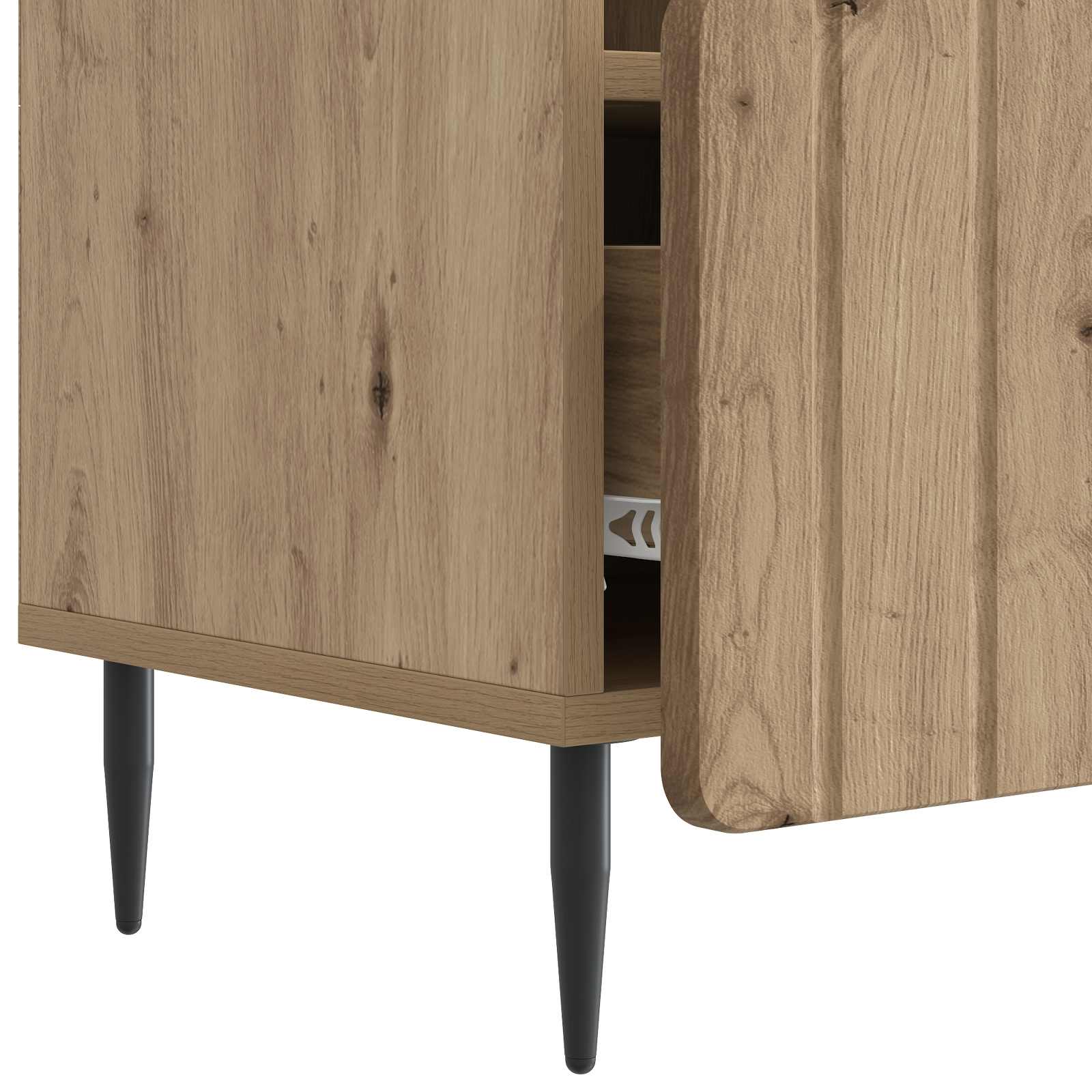 TV-Schränk 102 x 34,5 x 50 cm Artisan-Eiche Holzwerkstoff