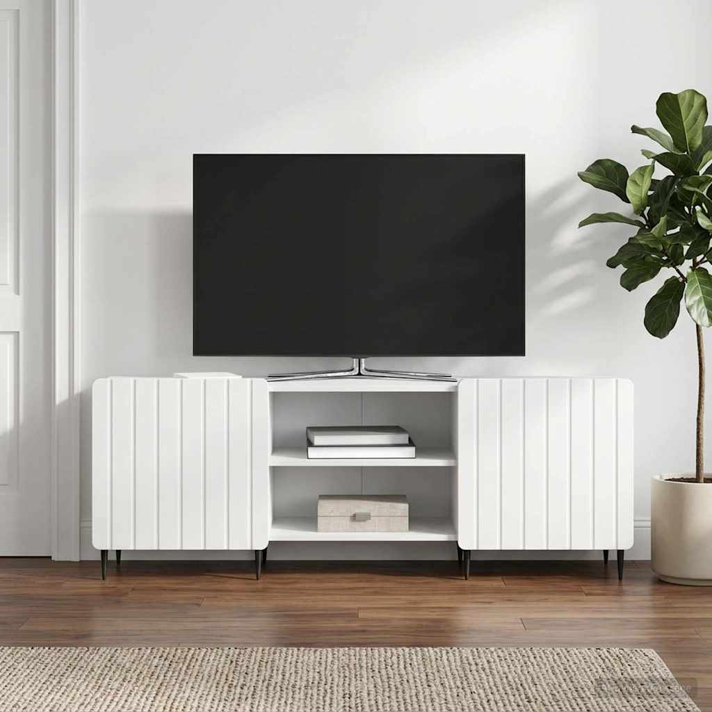 TV-Schränk Weiß 150 x 31 x 52 cm Holzwerkstoff