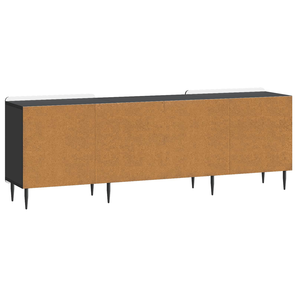 TV-Schränk Schwarz 150 x 31 x 52 cm Holzwerkstoff