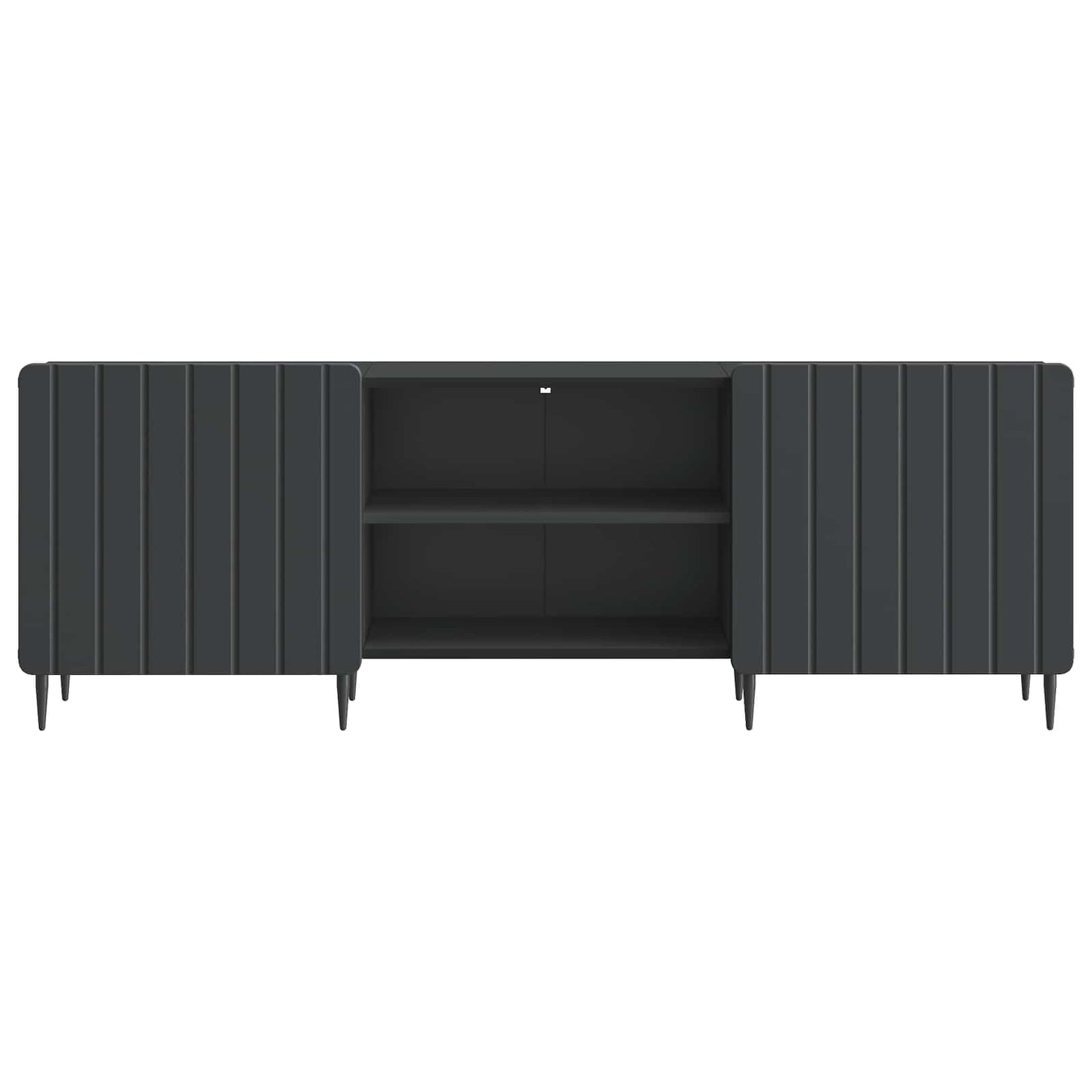 TV-Schränk Schwarz 150 x 31 x 52 cm Holzwerkstoff