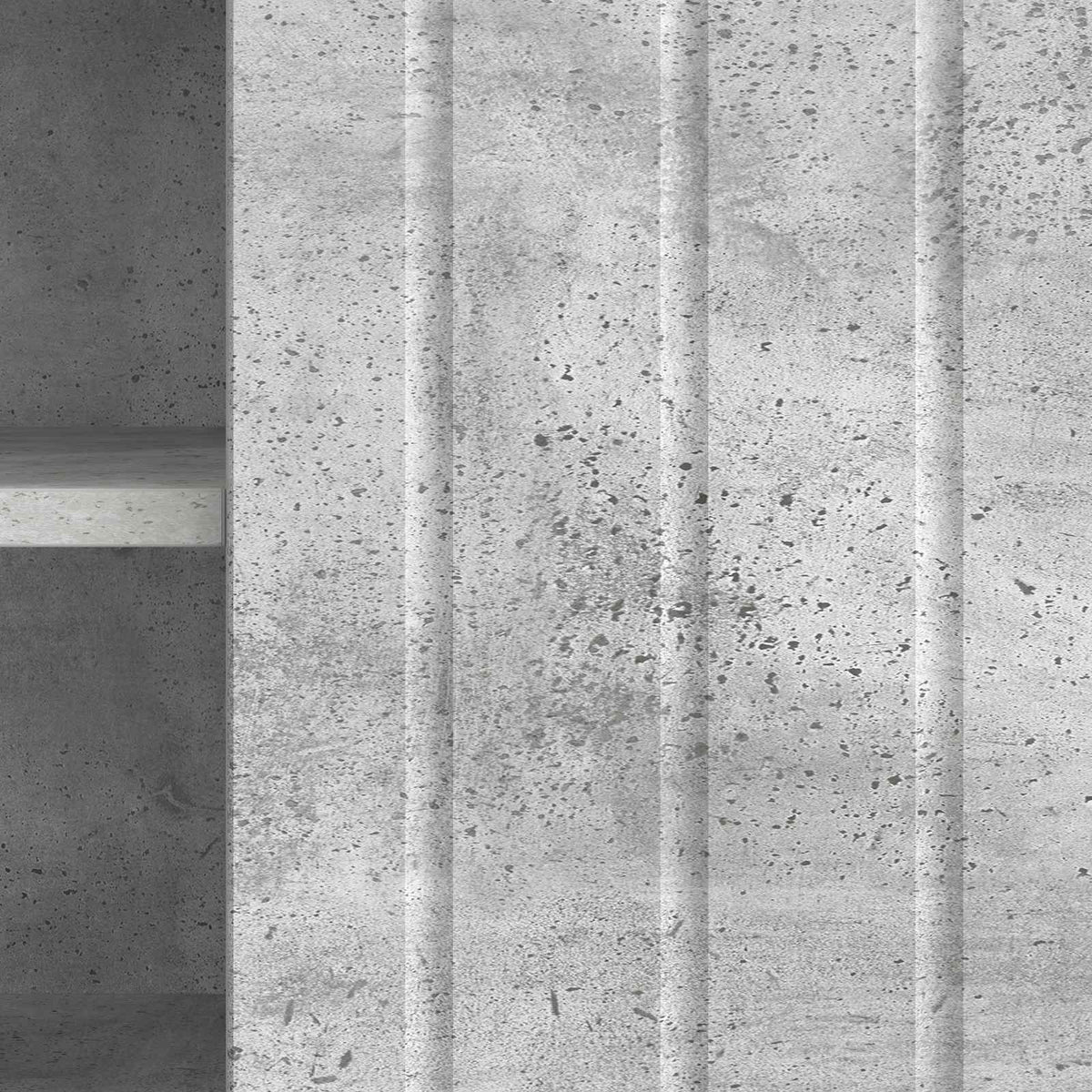 TV-Schränk Betongrau 150 x 31 x 52 cm Holzwerkstoff