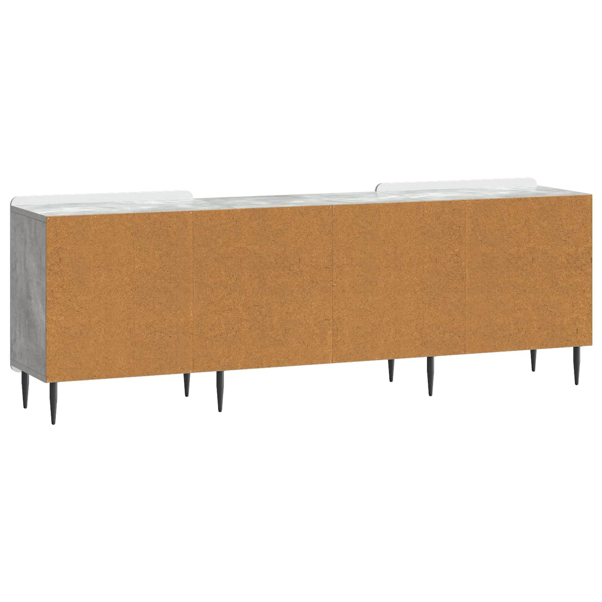 TV-Schränk Betongrau 150 x 31 x 52 cm Holzwerkstoff
