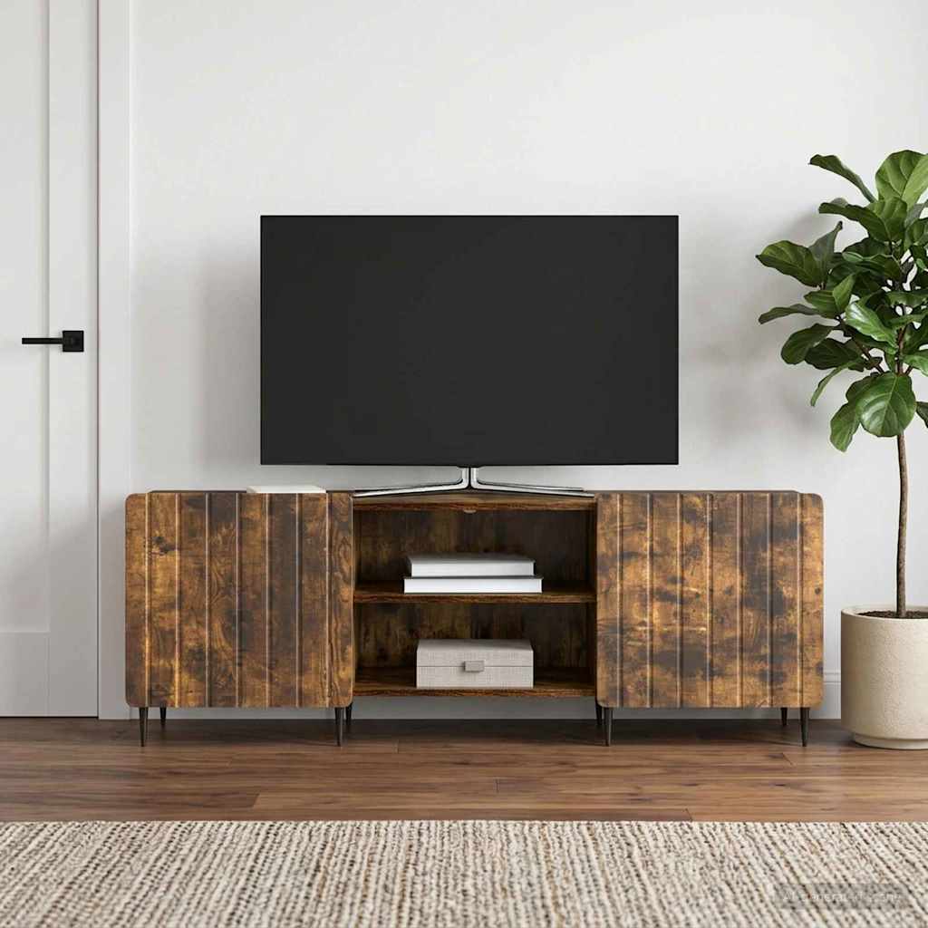 TV-Schränk Geräucherte Eiche 150 x 31 x 52 cm Holzwerkstoff