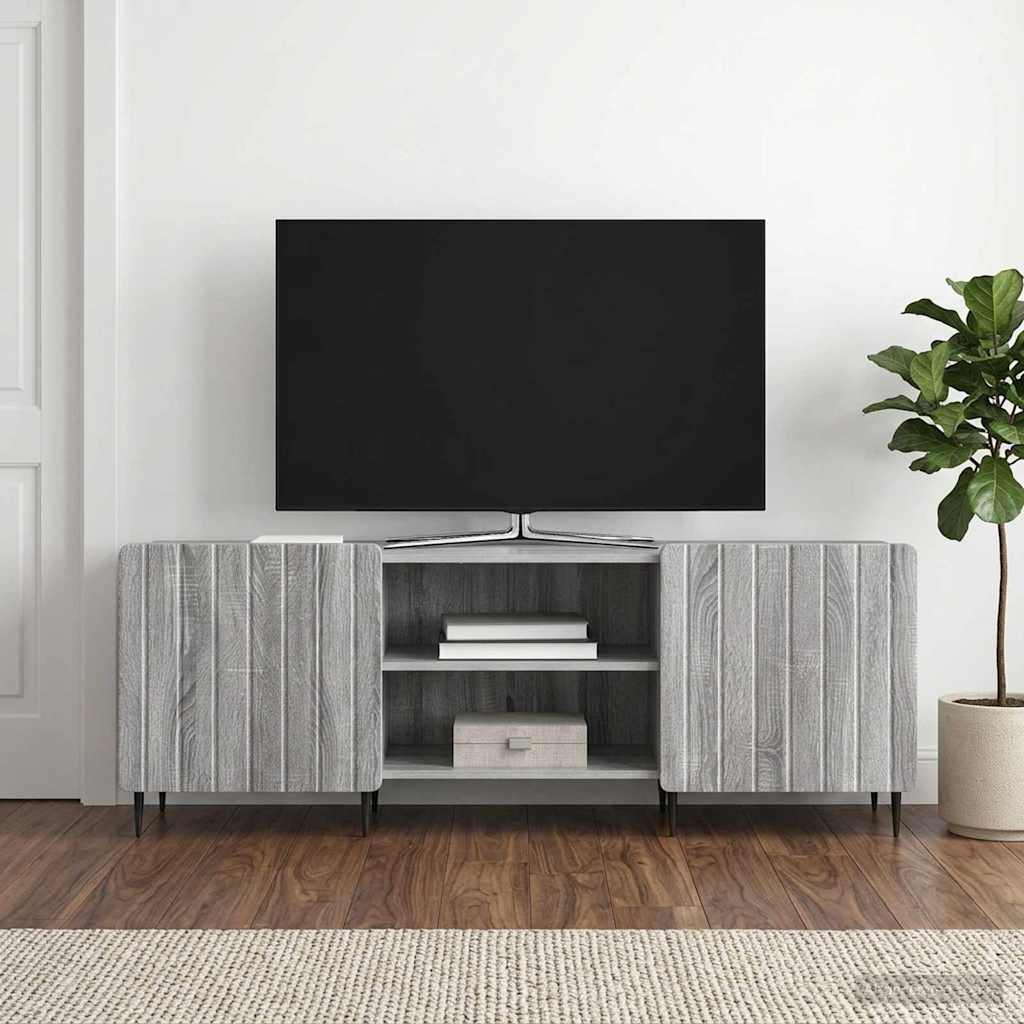 TV-Schränk Graues Sonoma 150 x 31 x 52 cm Holzwerkstoff