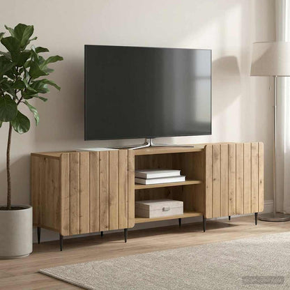 TV-Schränk 150 x 31 x 52 cm Artisan-Eiche Holzwerkstoff