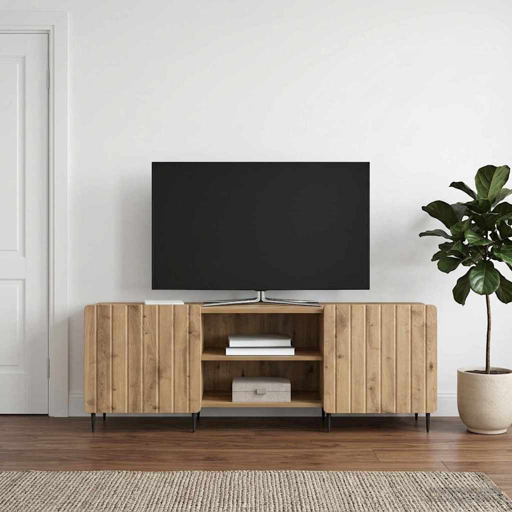 TV-Schränk 150 x 31 x 52 cm Artisan-Eiche Holzwerkstoff