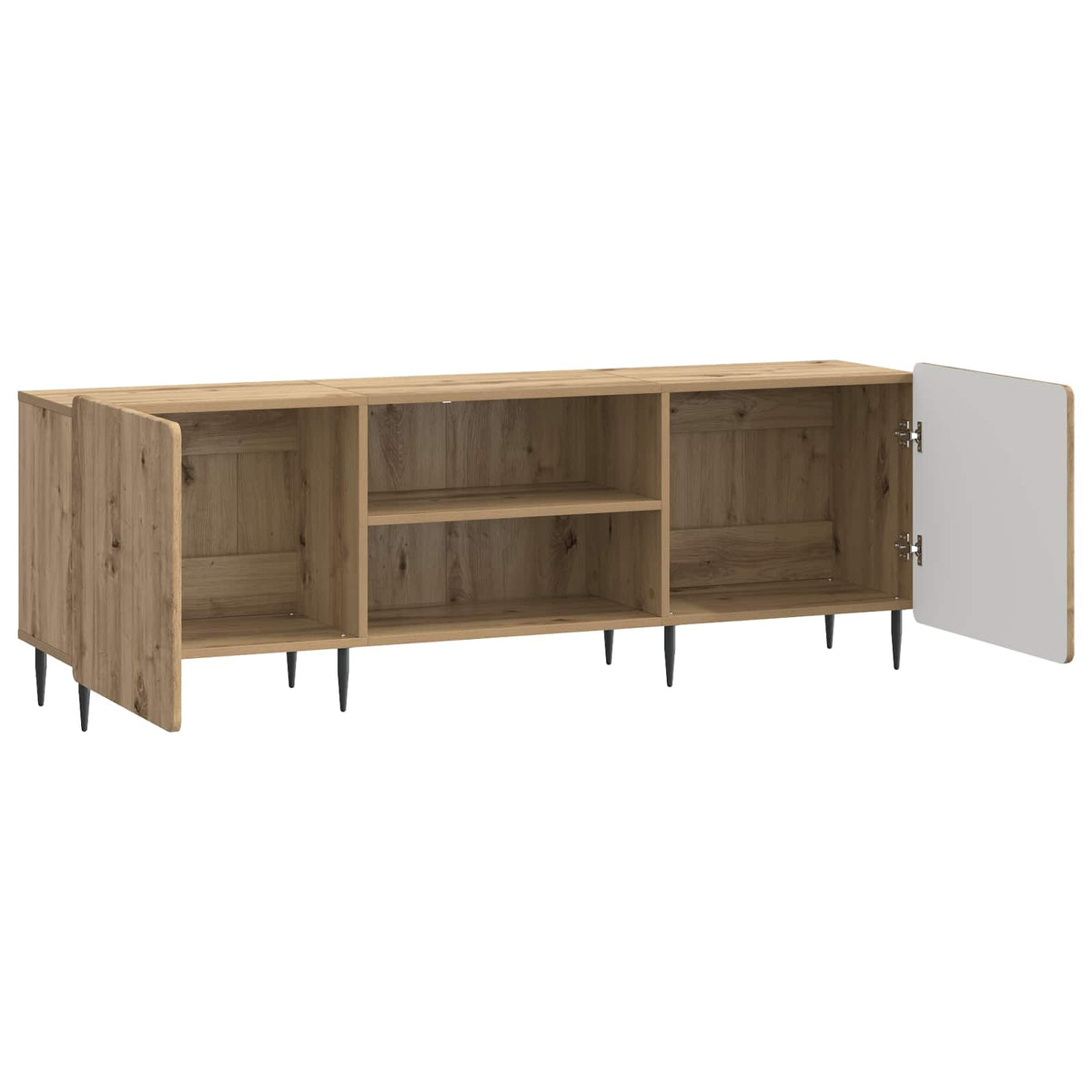 TV-Schränk 150 x 31 x 52 cm Artisan-Eiche Holzwerkstoff