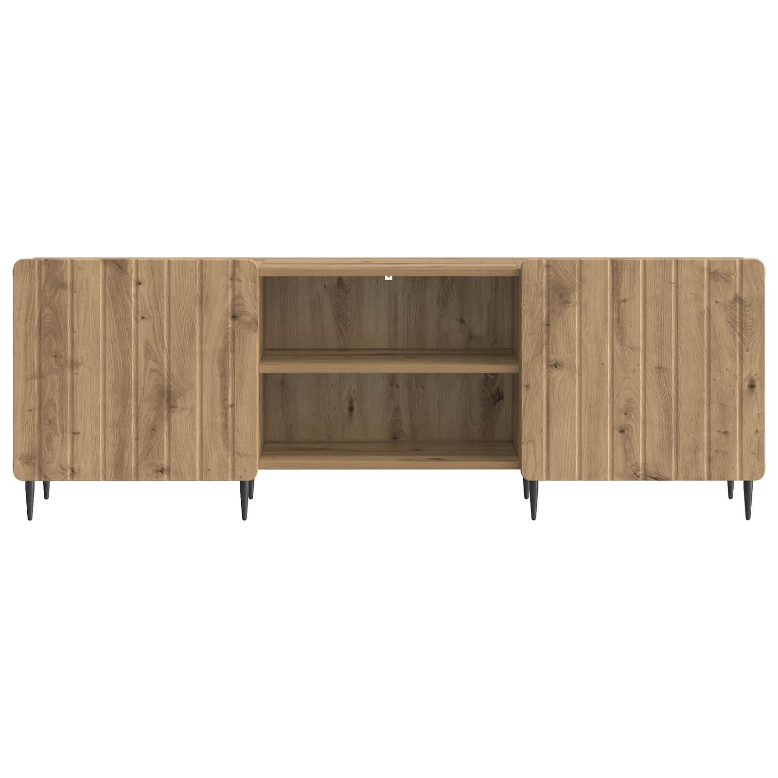 TV-Schränk 150 x 31 x 52 cm Artisan-Eiche Holzwerkstoff