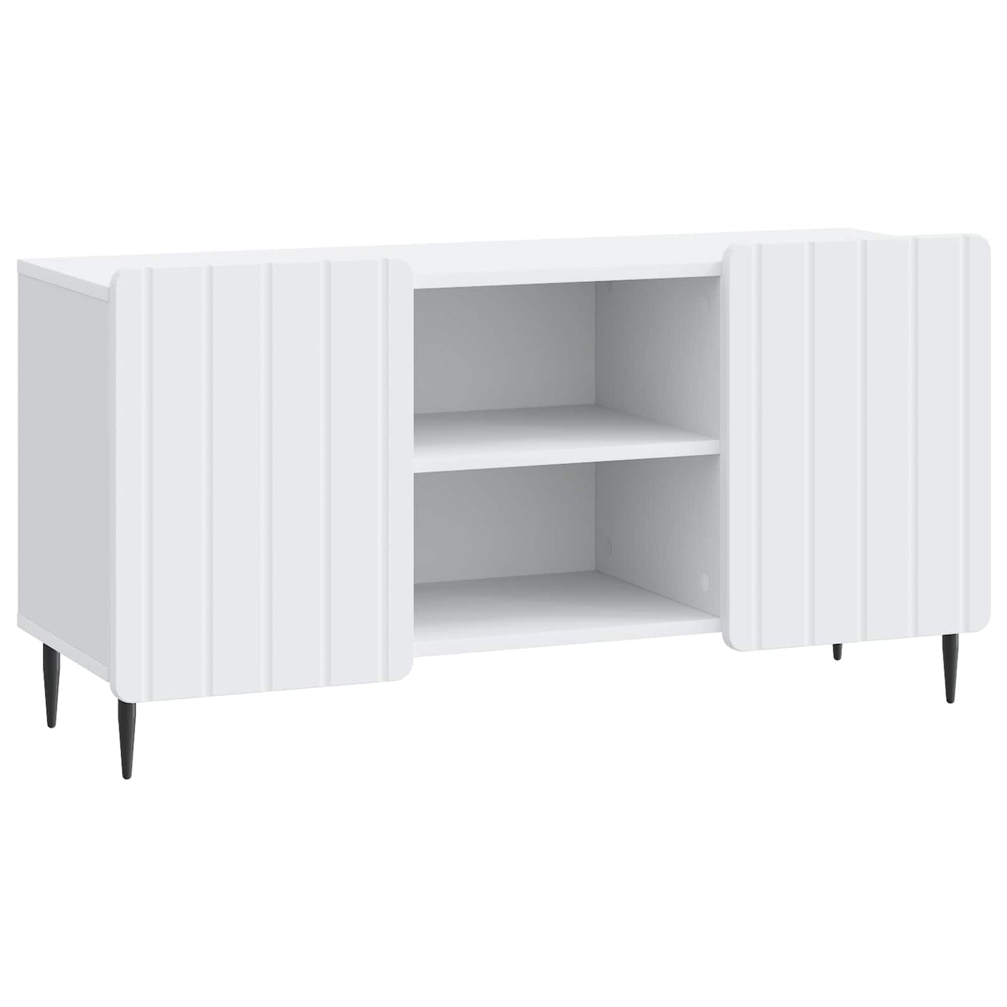 TV-Schränk Weiß 102 x 34,5 x 52 cm Holzwerkstoff