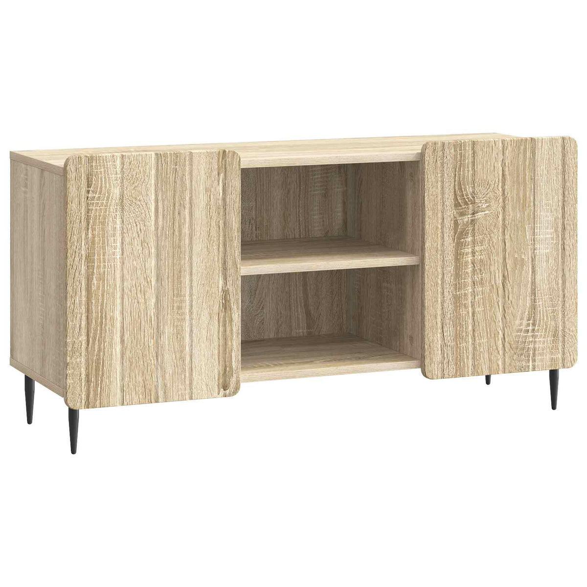 TV-Schränk 102 x 34,5 x 52 cm Sonoma-Eiche Holzwerkstoff