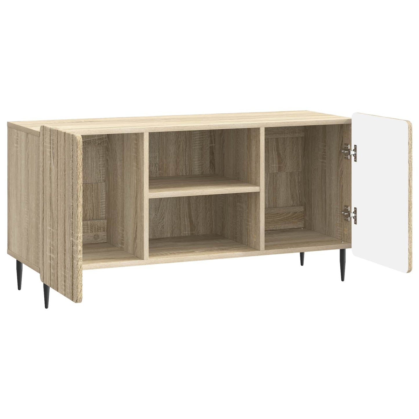 TV-Schränk 102 x 34,5 x 52 cm Sonoma-Eiche Holzwerkstoff