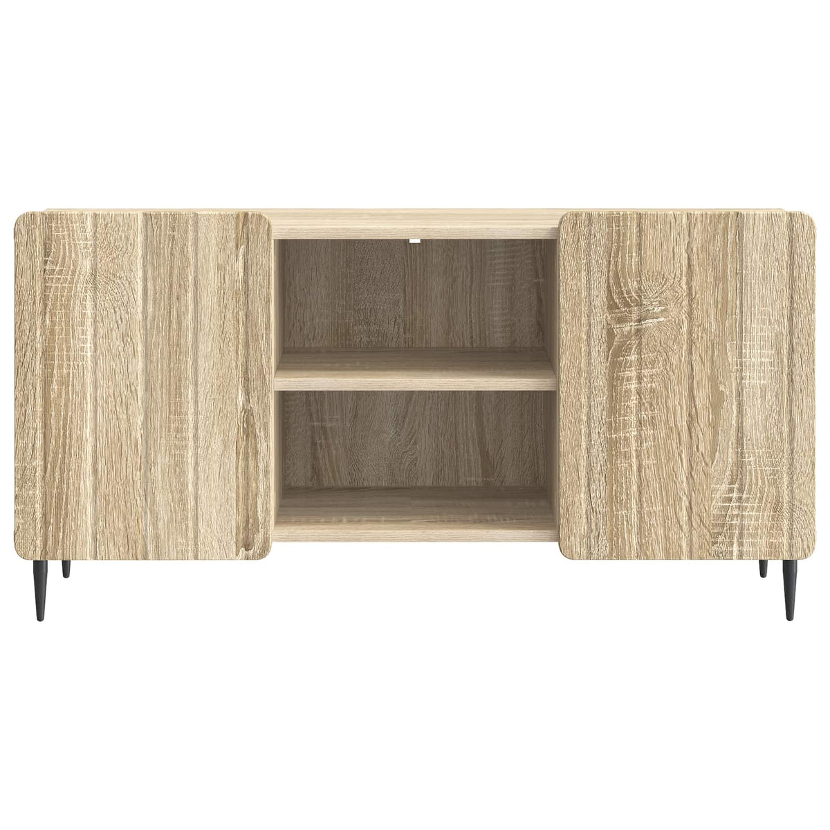TV-Schränk 102 x 34,5 x 52 cm Sonoma-Eiche Holzwerkstoff