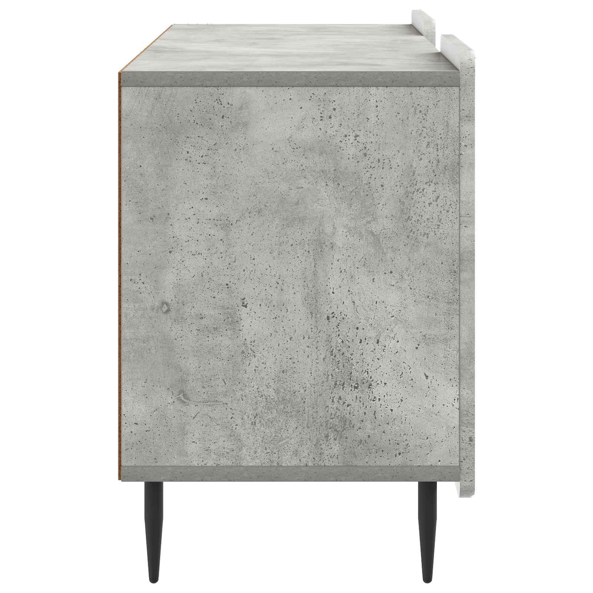 TV-Schränk 102 x 34,5 x 52 cm Betongrau Holzwerkstoff