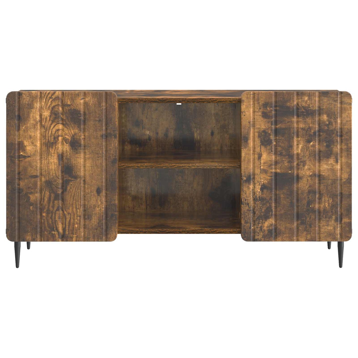 TV-Schränk 102 x 34,5 x 52 cm Räuchereiche Holzwerkstoff