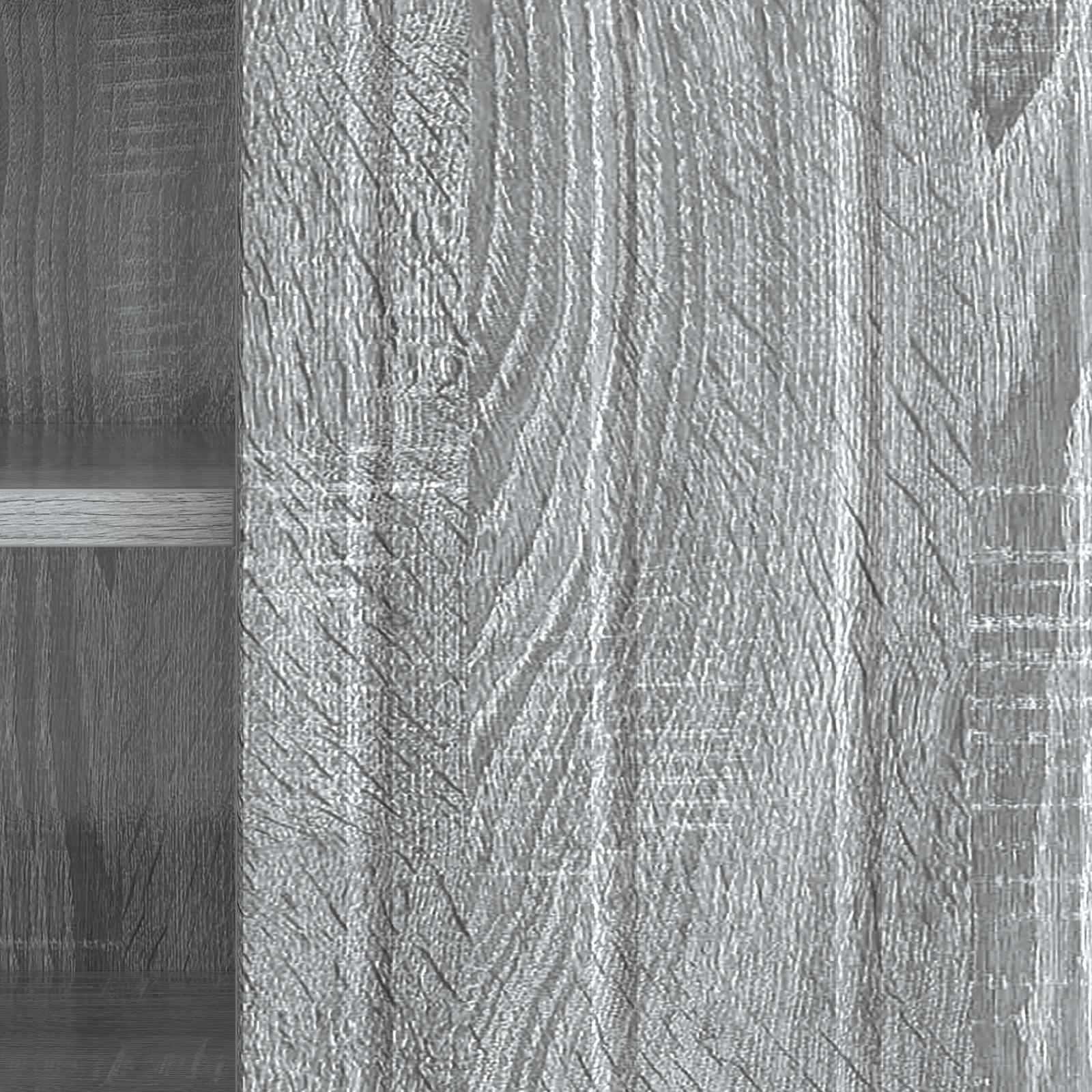 TV-Schränk 102 x 34,5 x 52 cm Sonoma-Grau Holzwerkstoff