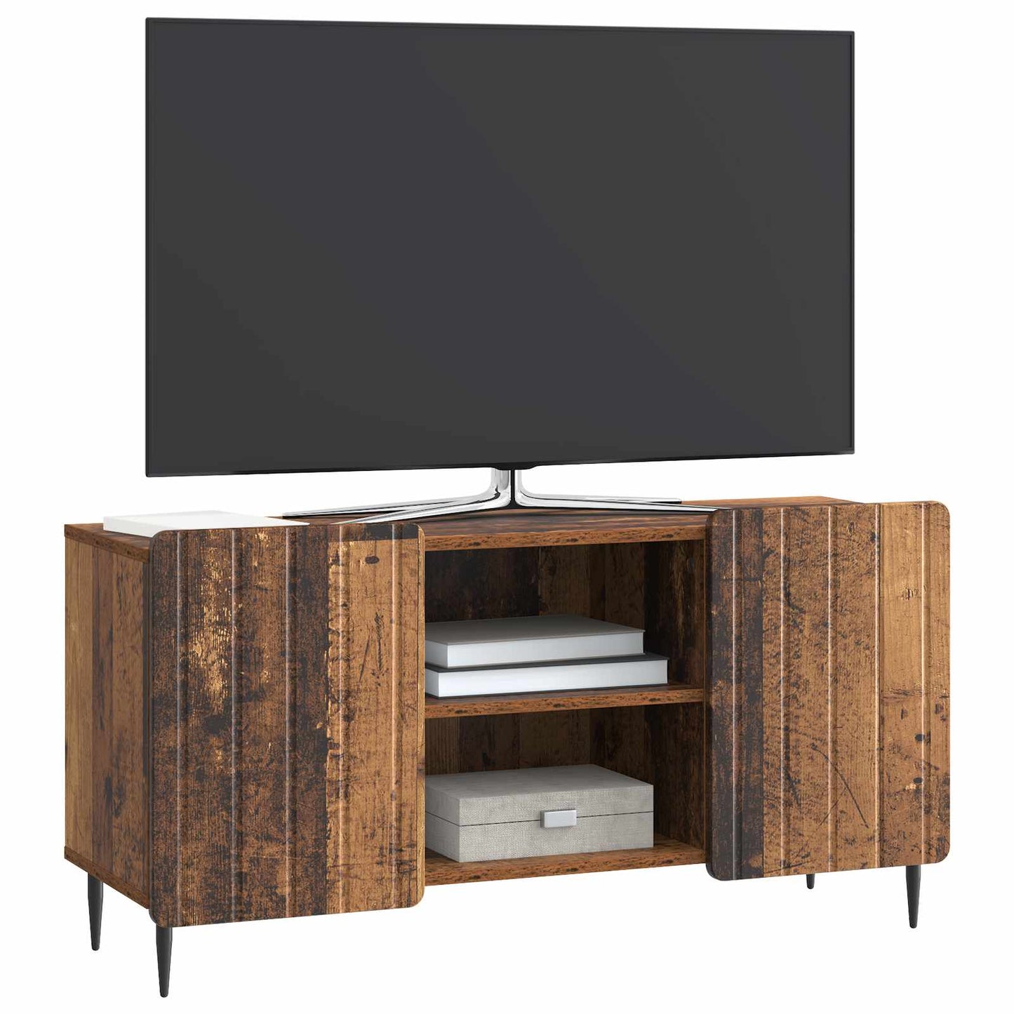 TV-Schränk 102 x 34,5 x 52 cm Altholz Holzwerkstoff