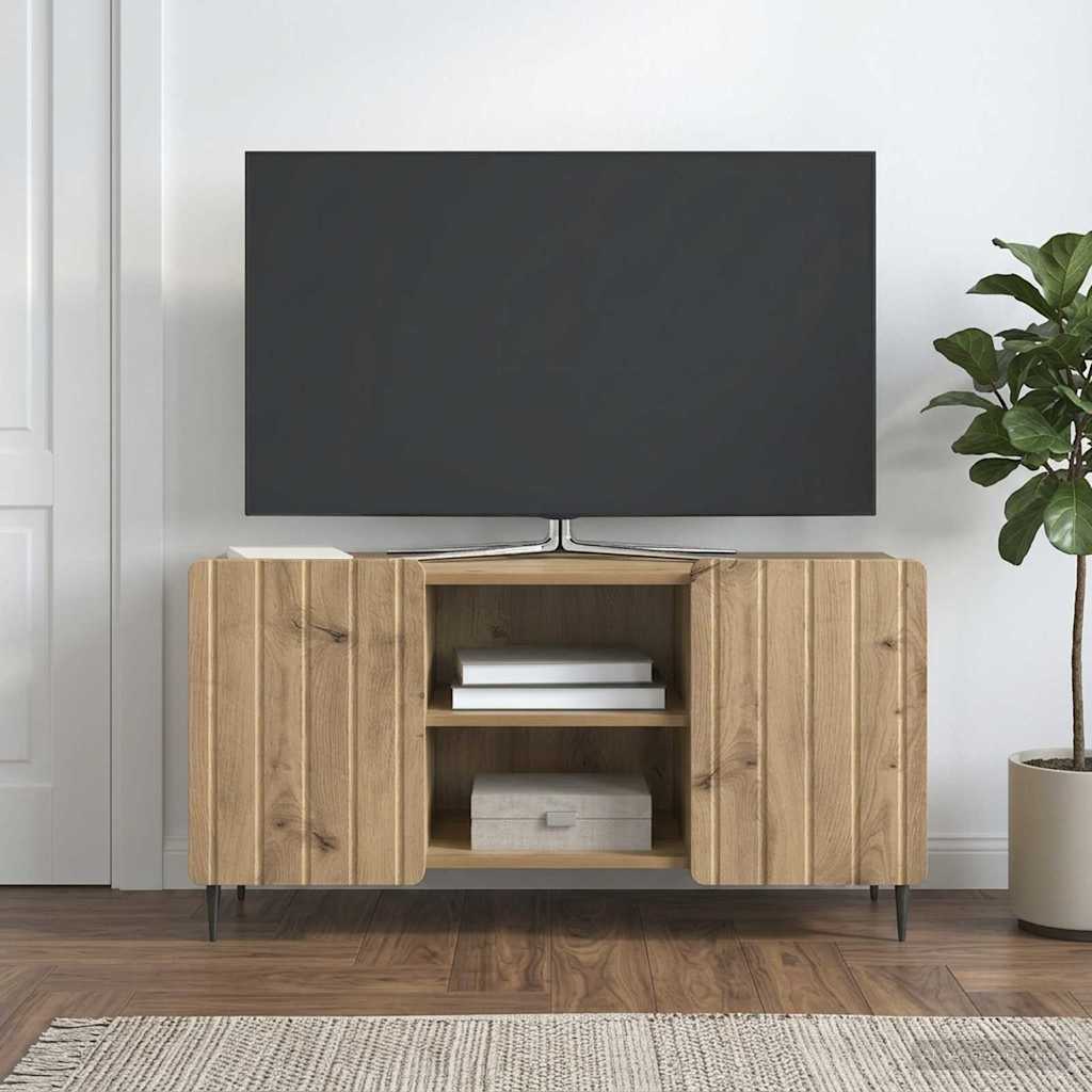 TV-Schränk 102 x 34,5 x 52 cm Artisan-Eiche Holzwerkstoff
