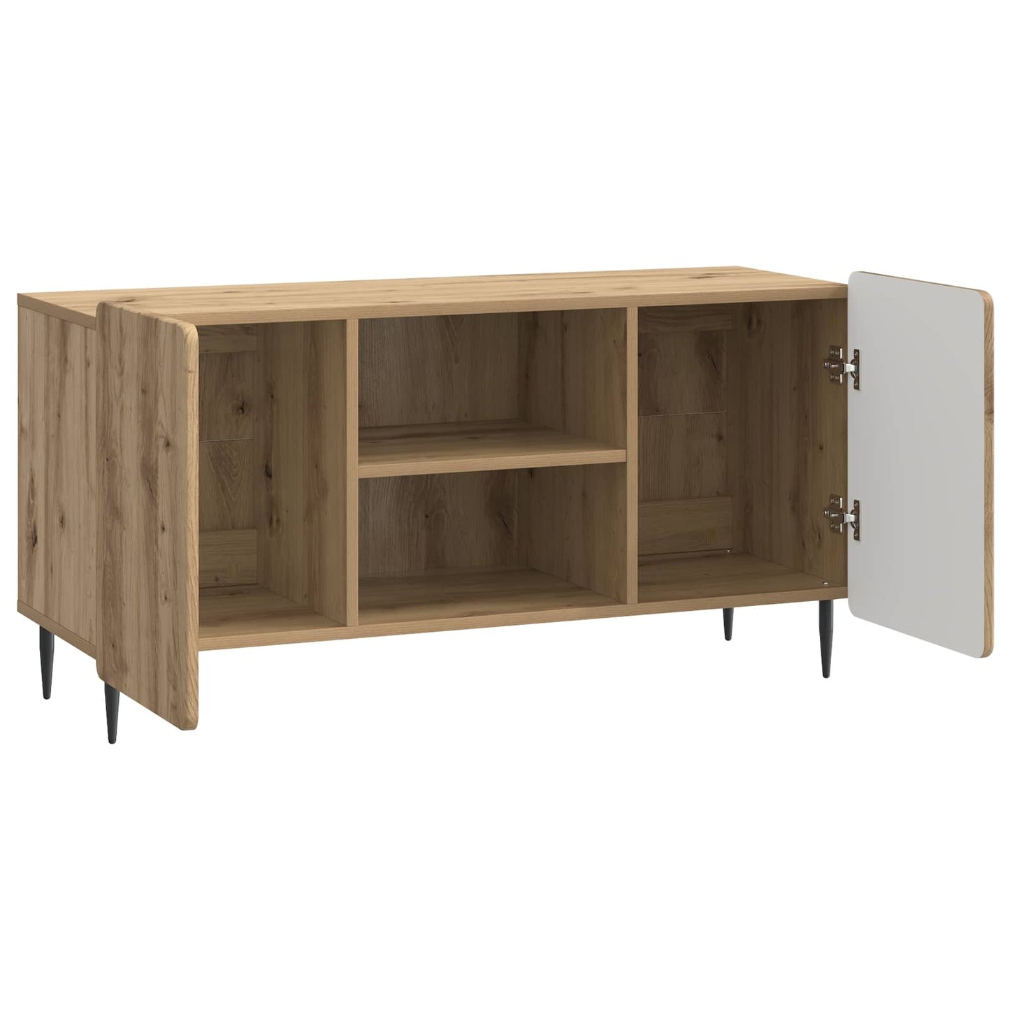 TV-Schränk 102 x 34,5 x 52 cm Artisan-Eiche Holzwerkstoff