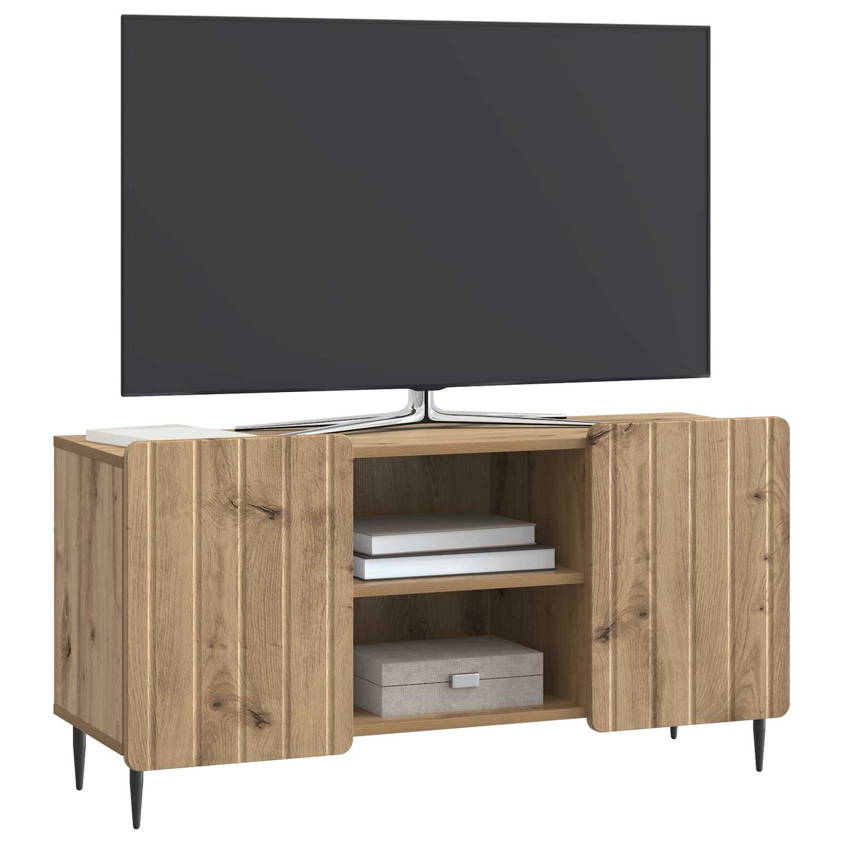 TV-Schränk 102 x 34,5 x 52 cm Artisan-Eiche Holzwerkstoff