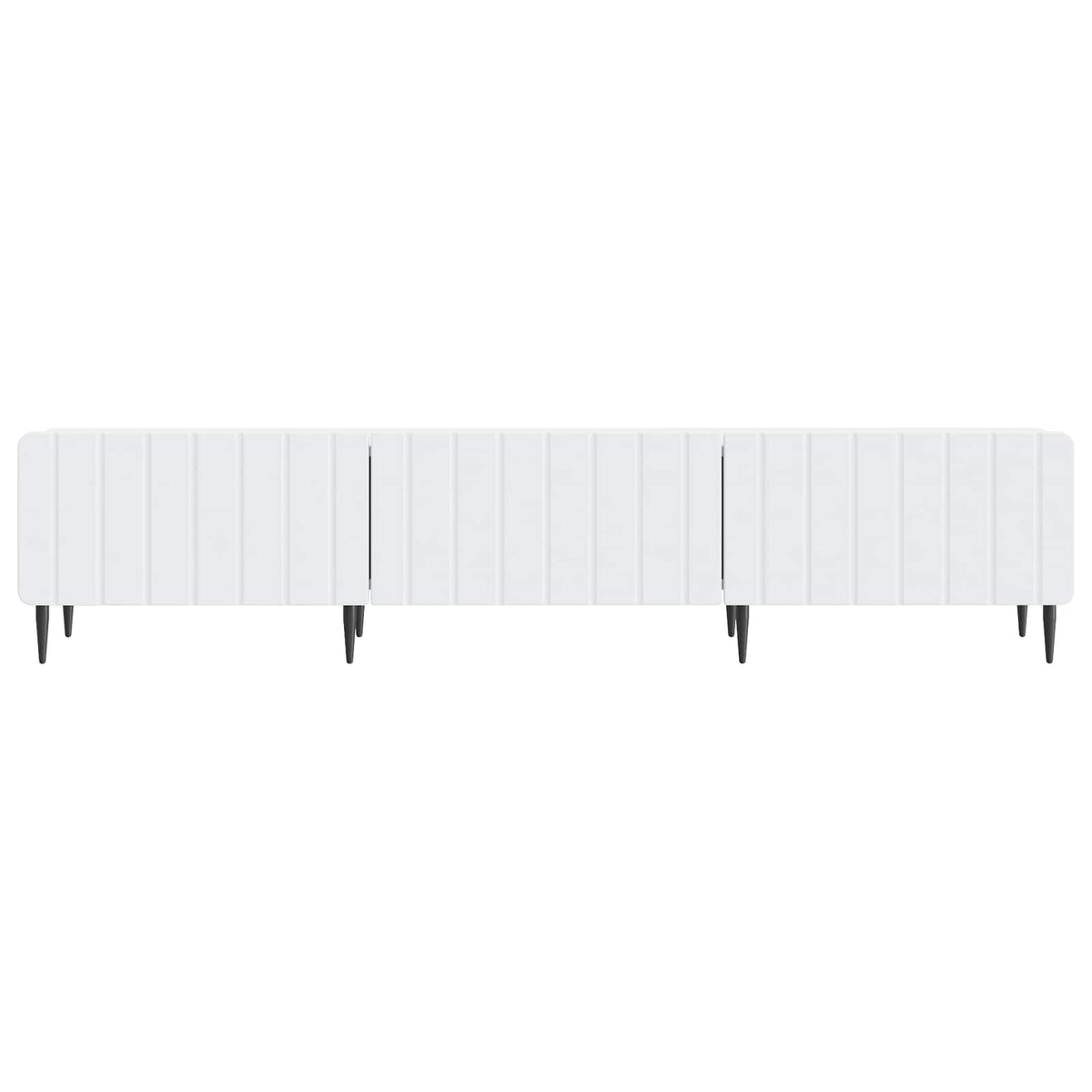 TV-Schränk mit Schubladen Weiß 147 x 34,5 x 32 cm Holzwerkstoff