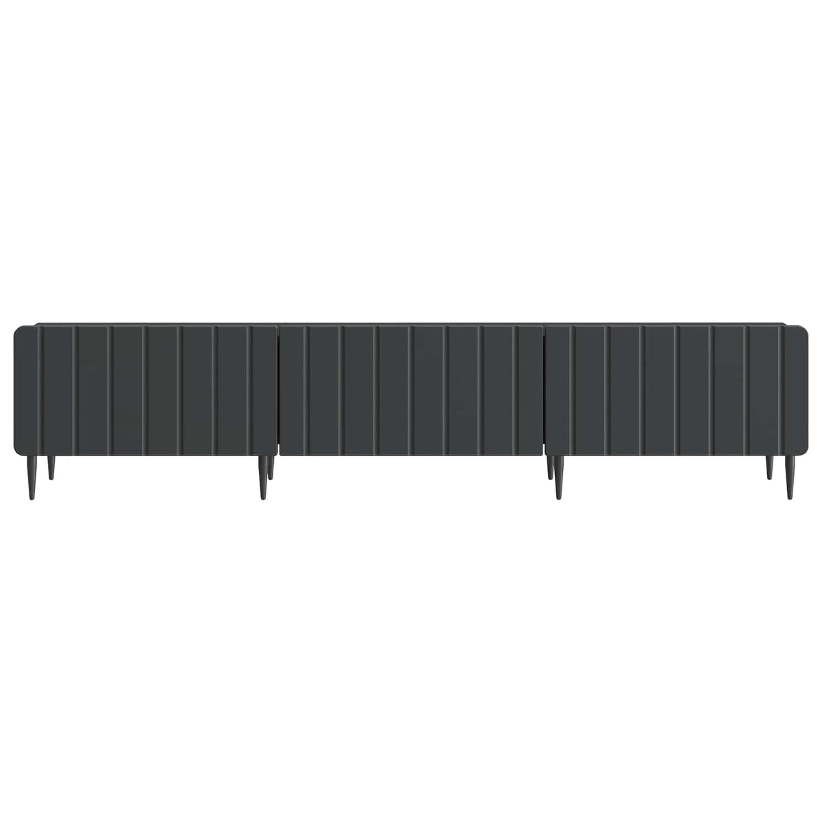 TV-Schränk Schwarz 147 x 34,5 x 32 cm Holzwerkstoff