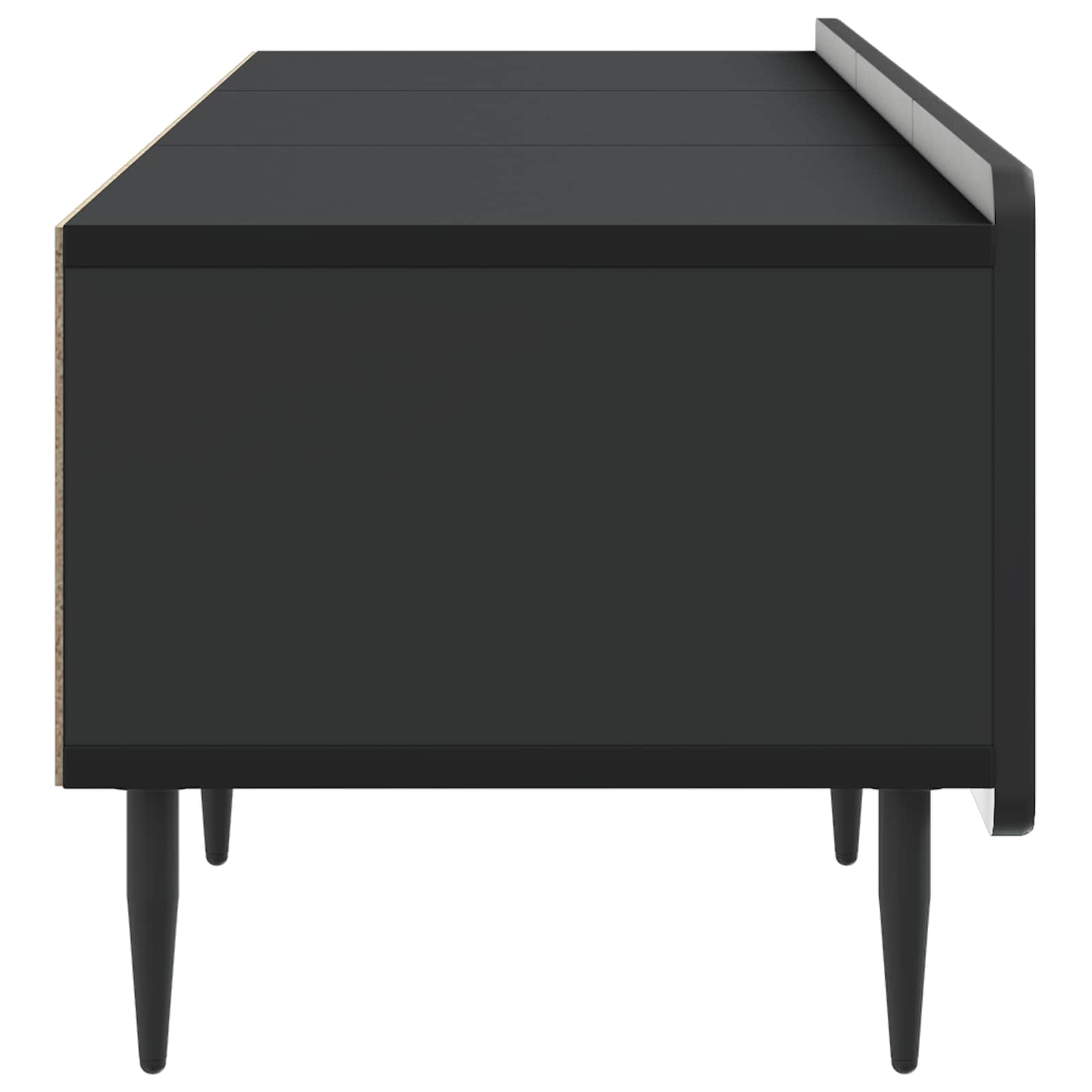 TV-Schränk Schwarz 147 x 34,5 x 32 cm Holzwerkstoff