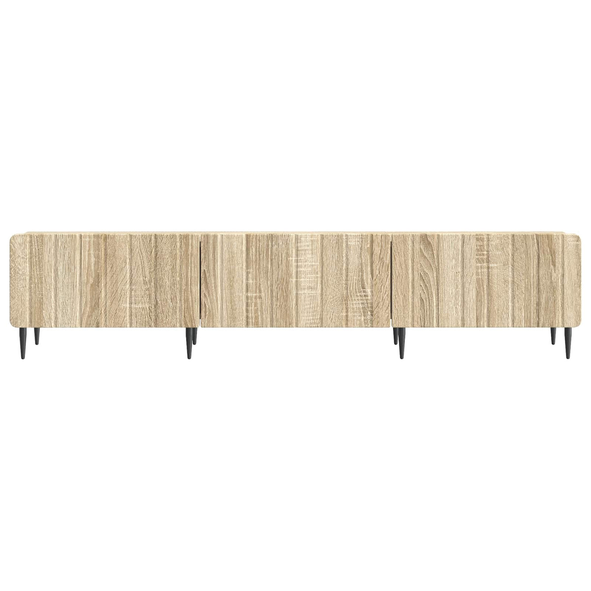 TV-Schränk 147 x 34,5 x 32 cm Sonoma-Eiche Holzwerkstoff
