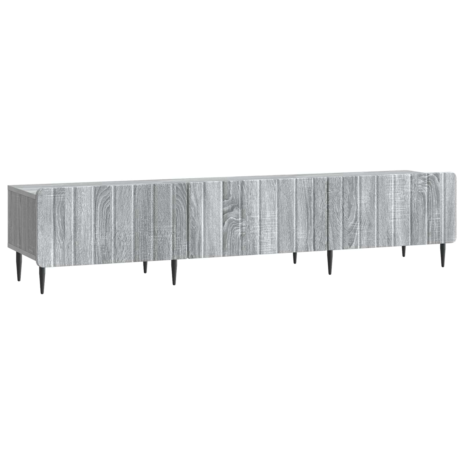 TV-Schränk Graues Sonoma 147 x 34,5 x 32 cm Holzwerkstoff