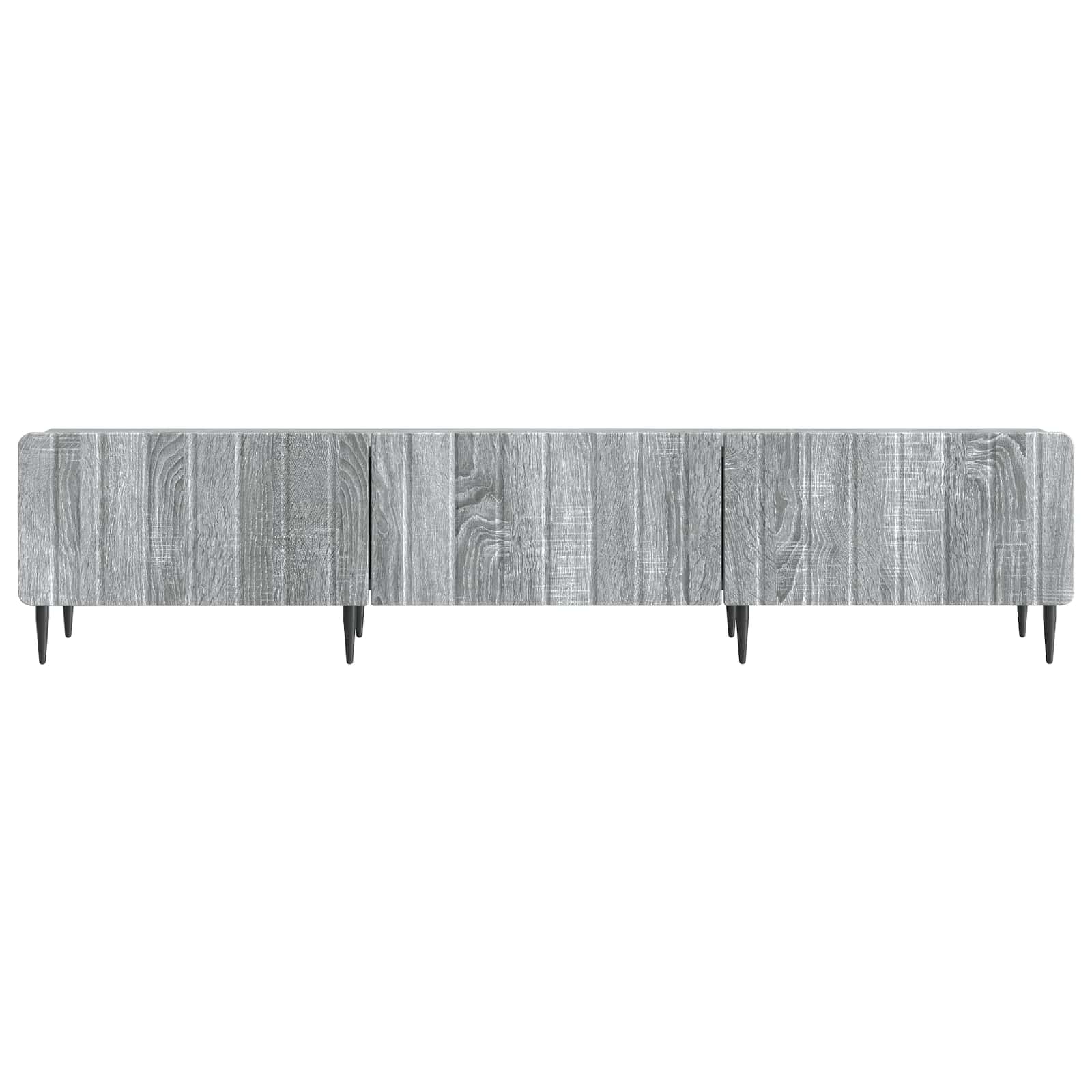 TV-Schränk Graues Sonoma 147 x 34,5 x 32 cm Holzwerkstoff