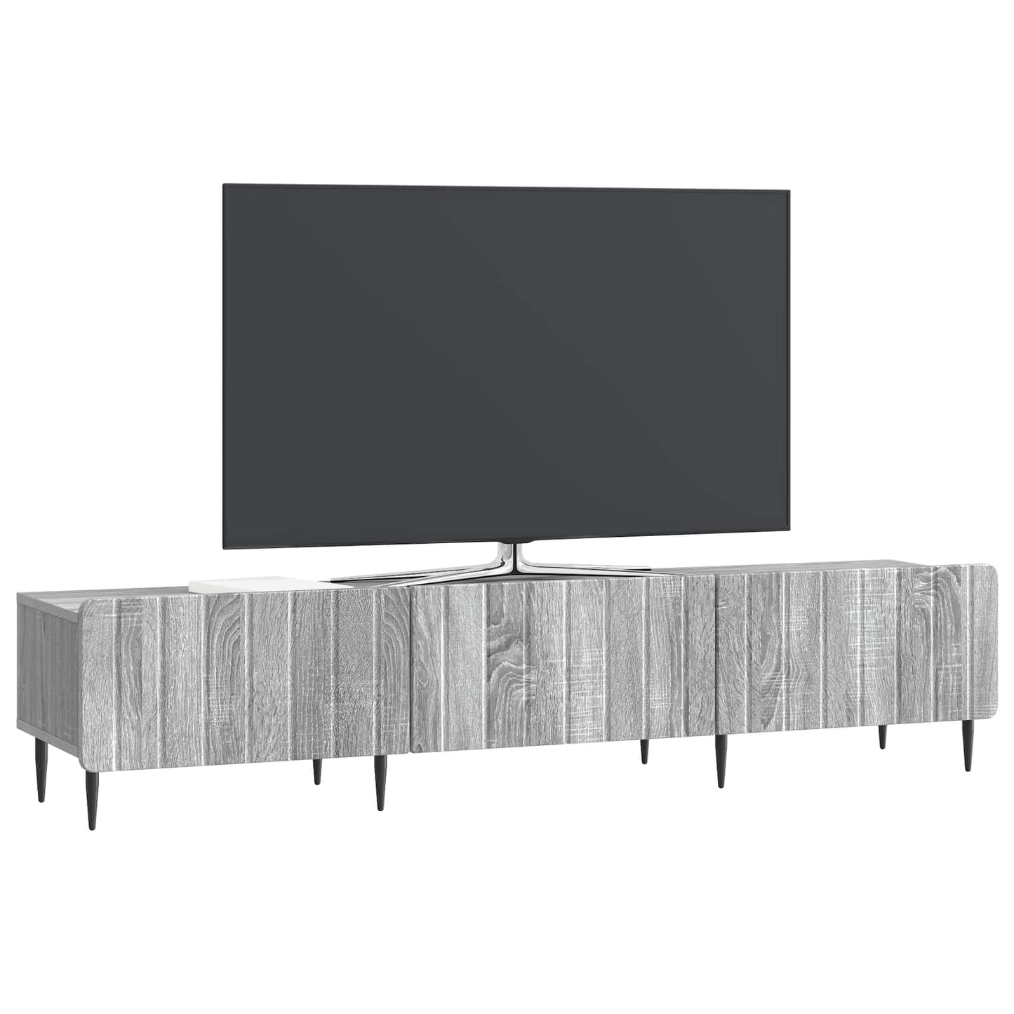 TV-Schränk Graues Sonoma 147 x 34,5 x 32 cm Holzwerkstoff