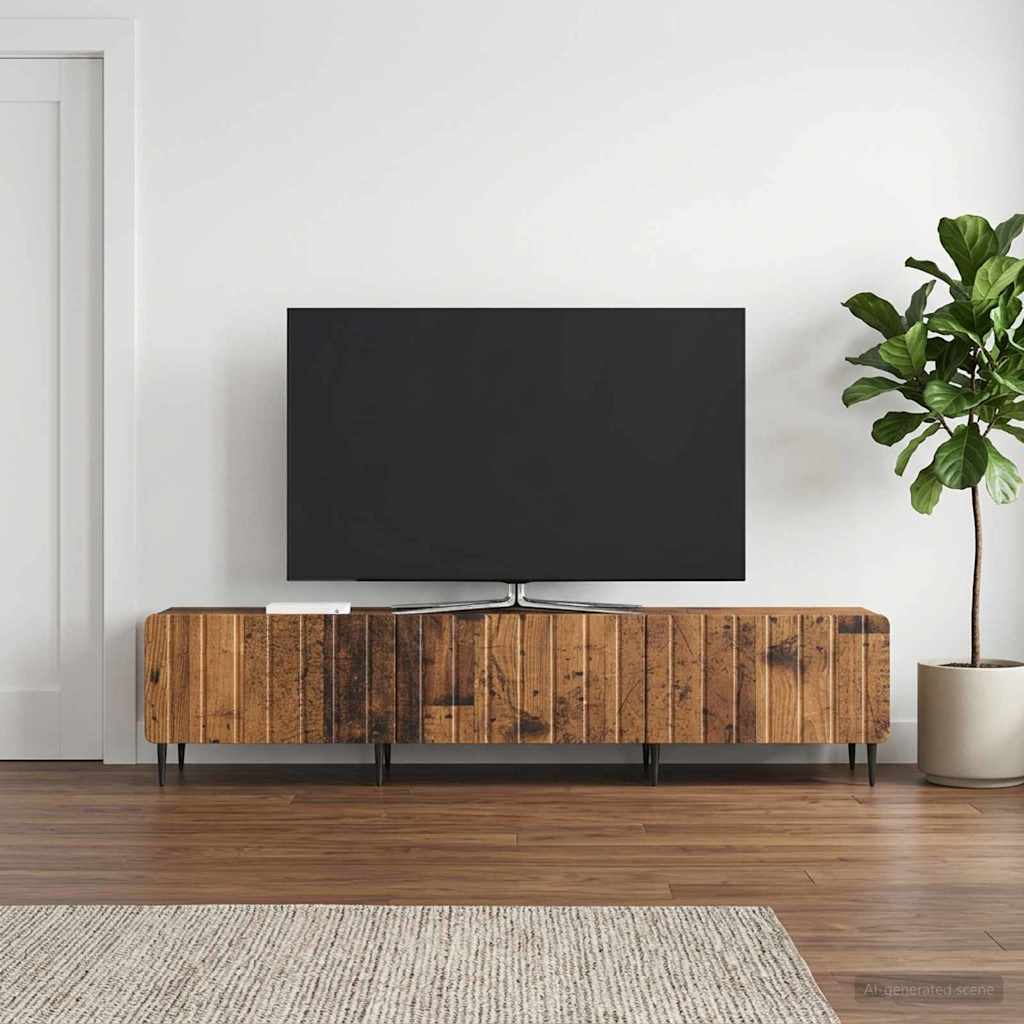 TV-Schränk Altholz 147 x 34,5 x 32 cm Holzwerkstoff