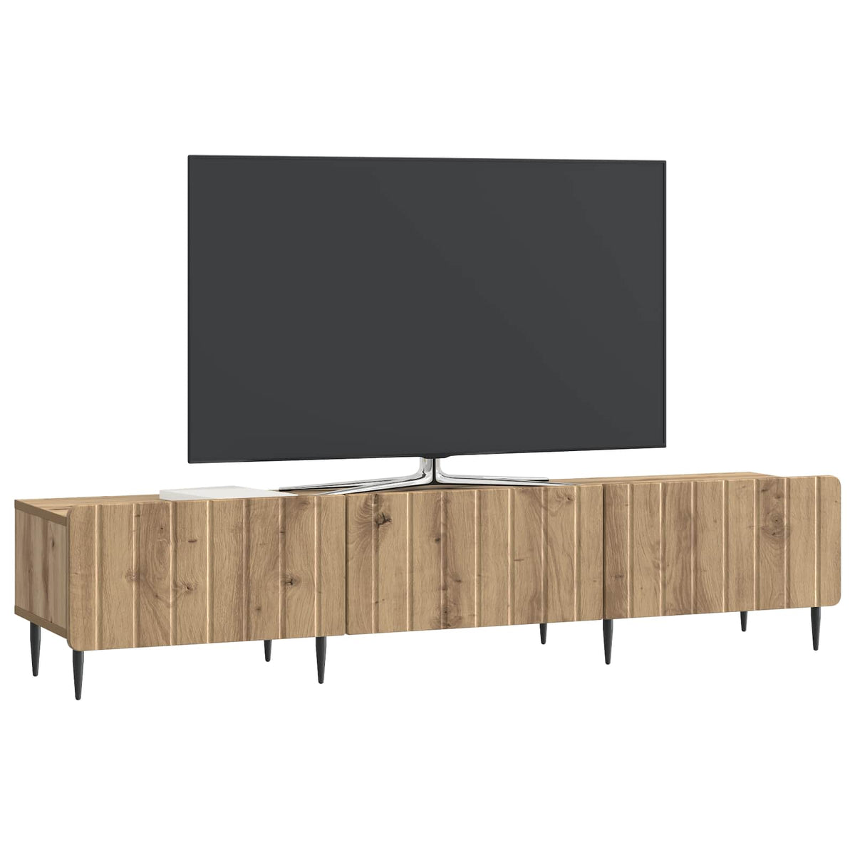TV-Schränk 147 x 34,5 x 32 cm Artisan-Eiche Holzwerkstoff