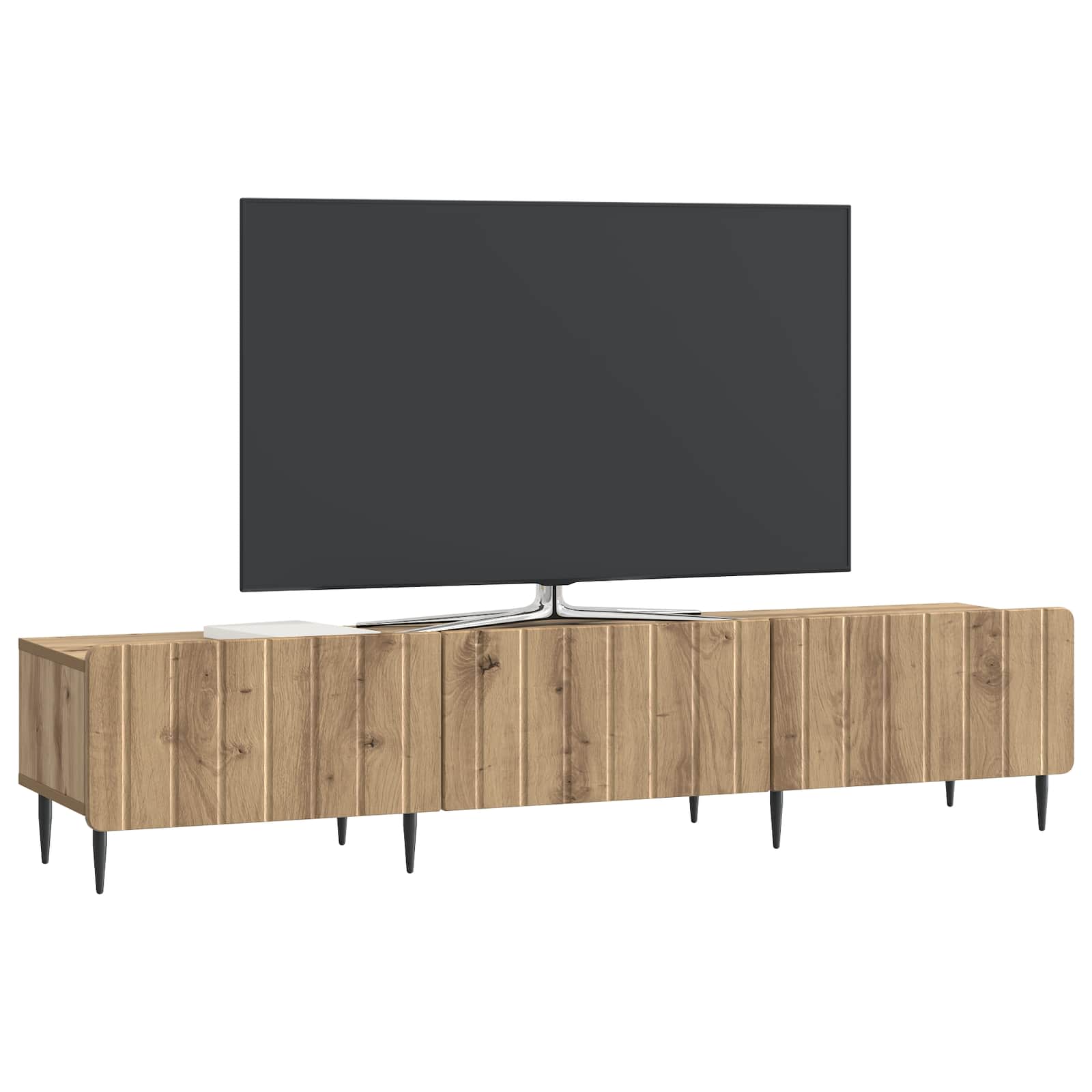TV-Schränk 147 x 34,5 x 32 cm Artisan-Eiche Holzwerkstoff