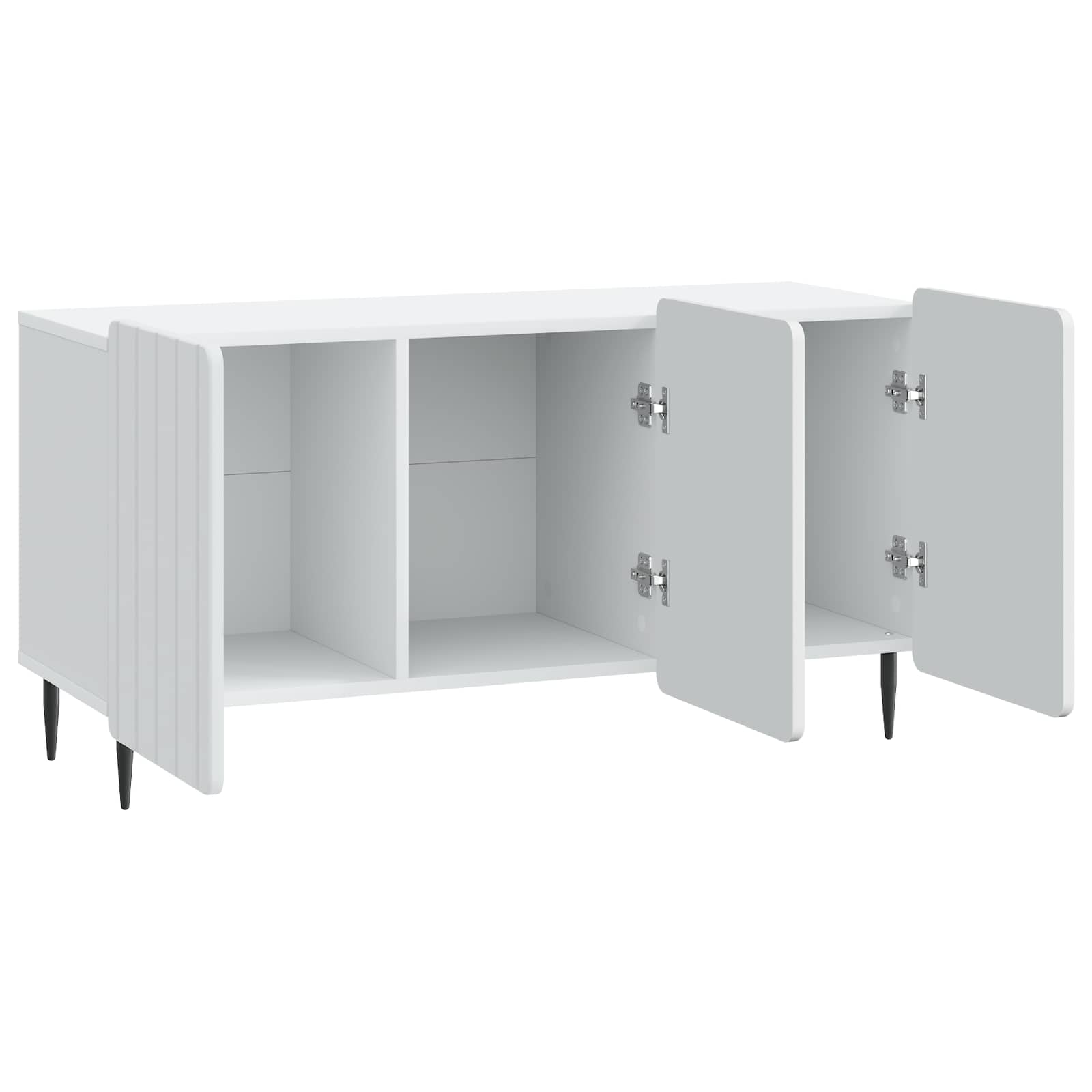 TV-Schränk Weiß 99 x 34,5 x 52 cm Holzwerkstoff