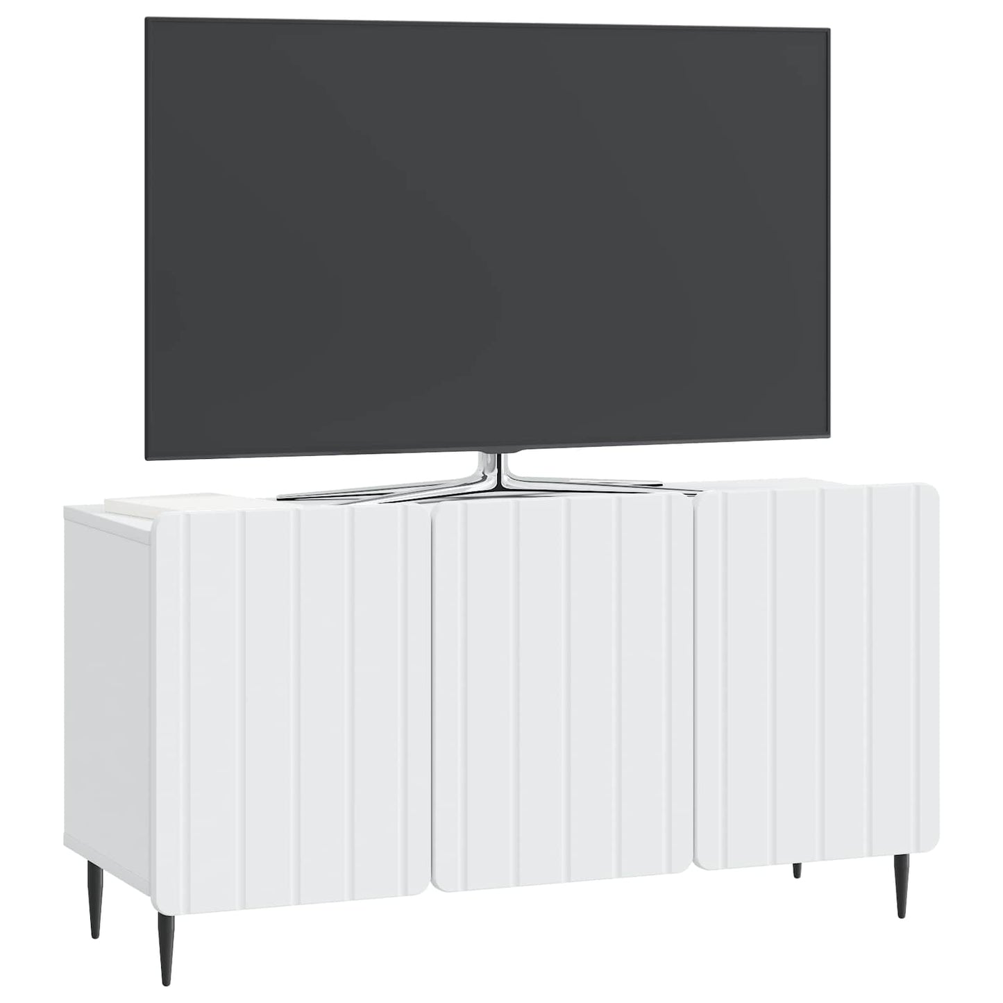 TV-Schränk Weiß 99 x 34,5 x 52 cm Holzwerkstoff