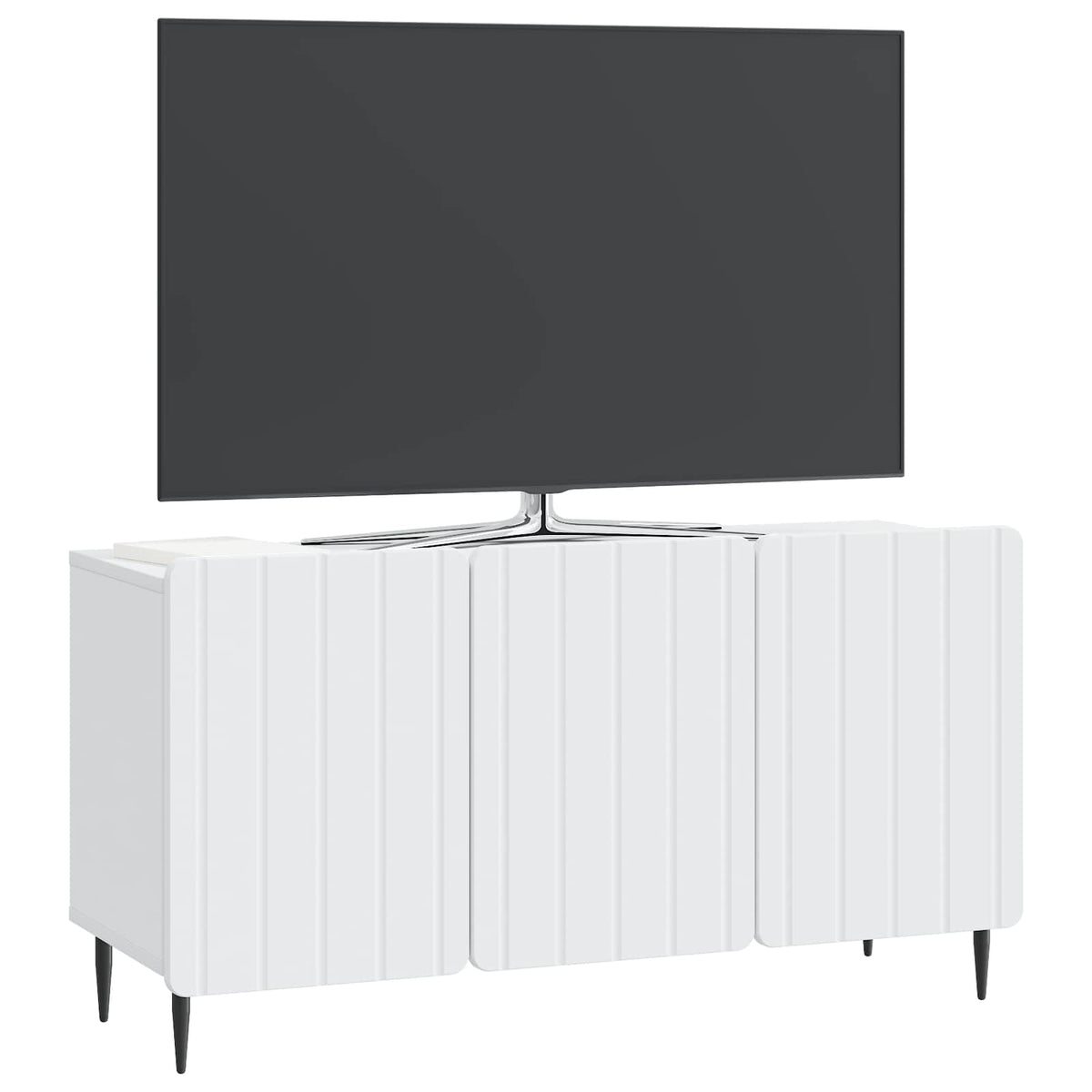 TV-Schränk Weiß 99 x 34,5 x 52 cm Holzwerkstoff