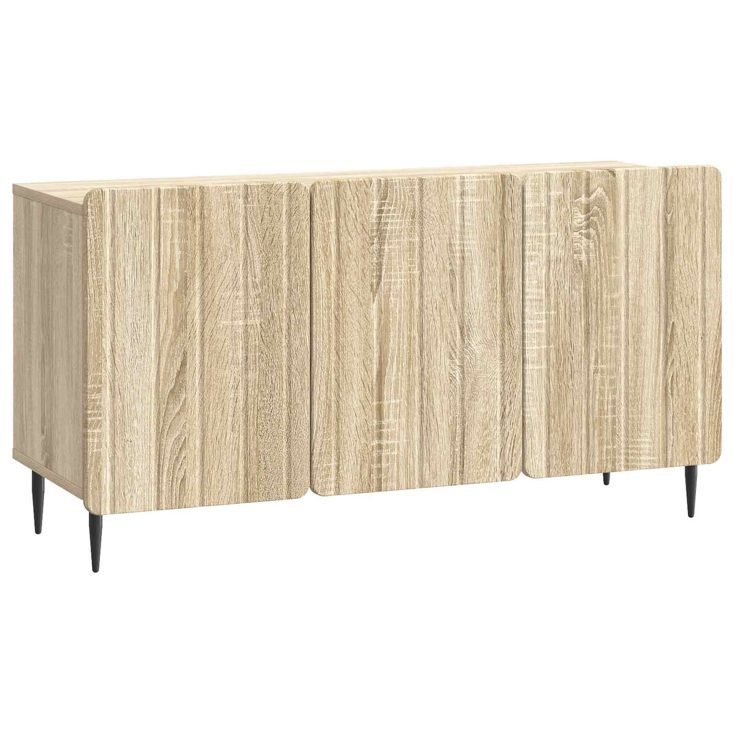 TV-Schränk 99 x 34,5 x 52 cm Sonoma-Eiche Holzwerkstoff