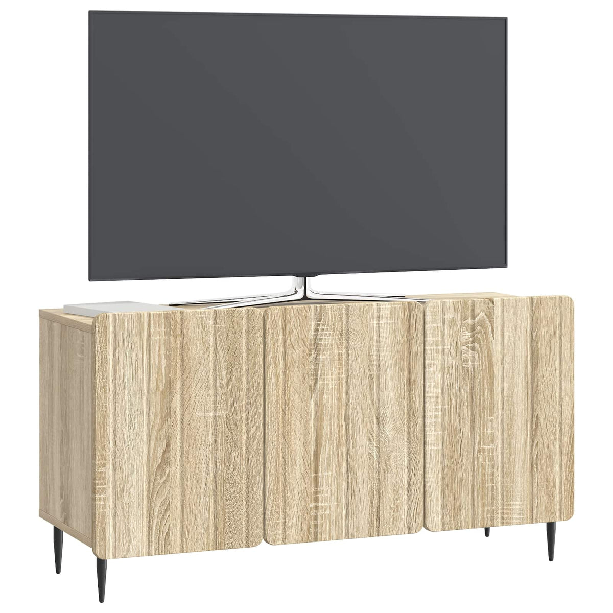 TV-Schränk 99 x 34,5 x 52 cm Sonoma-Eiche Holzwerkstoff