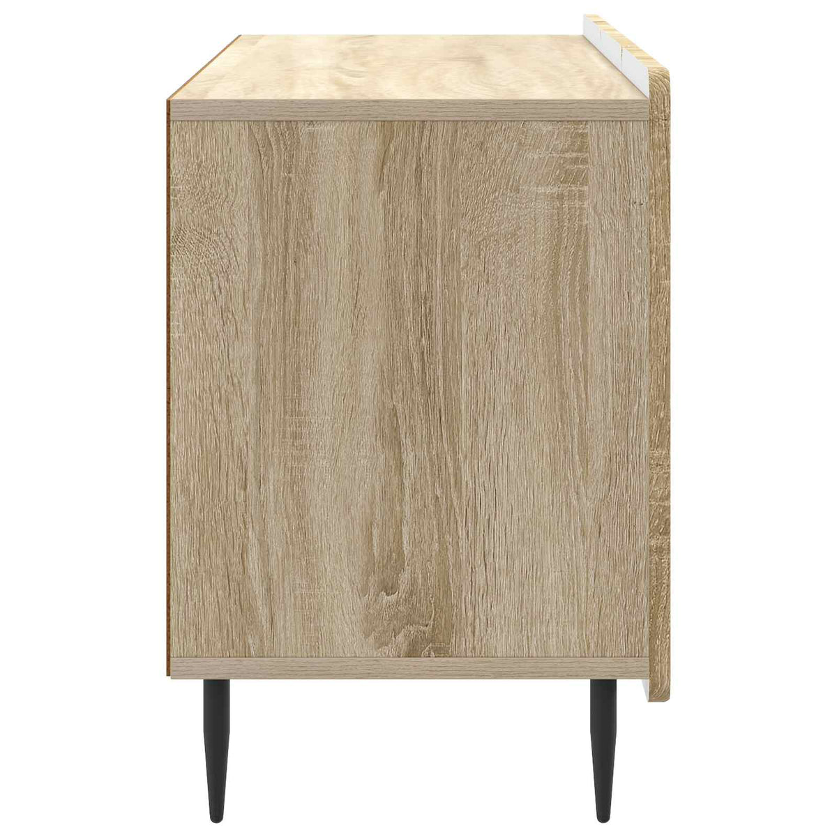 TV-Schränk 99 x 34,5 x 52 cm Sonoma-Eiche Holzwerkstoff