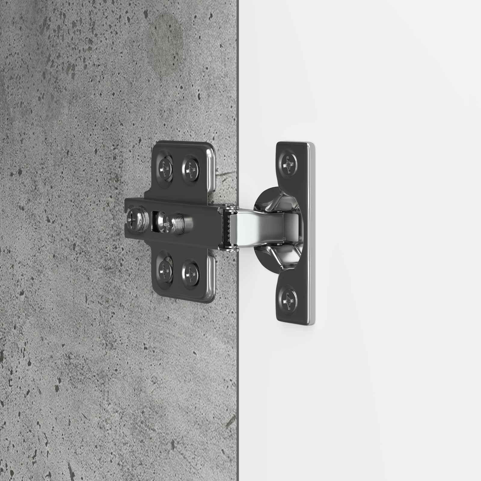 TV-Schränk 99 x 34,5 x 52 cm Betongrau Holzwerkstoff