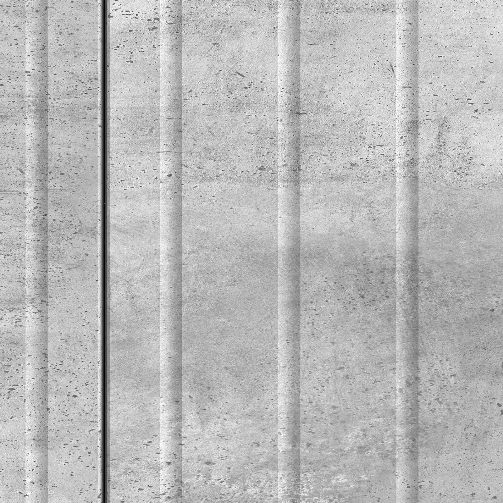 TV-Schränk 99 x 34,5 x 52 cm Betongrau Holzwerkstoff