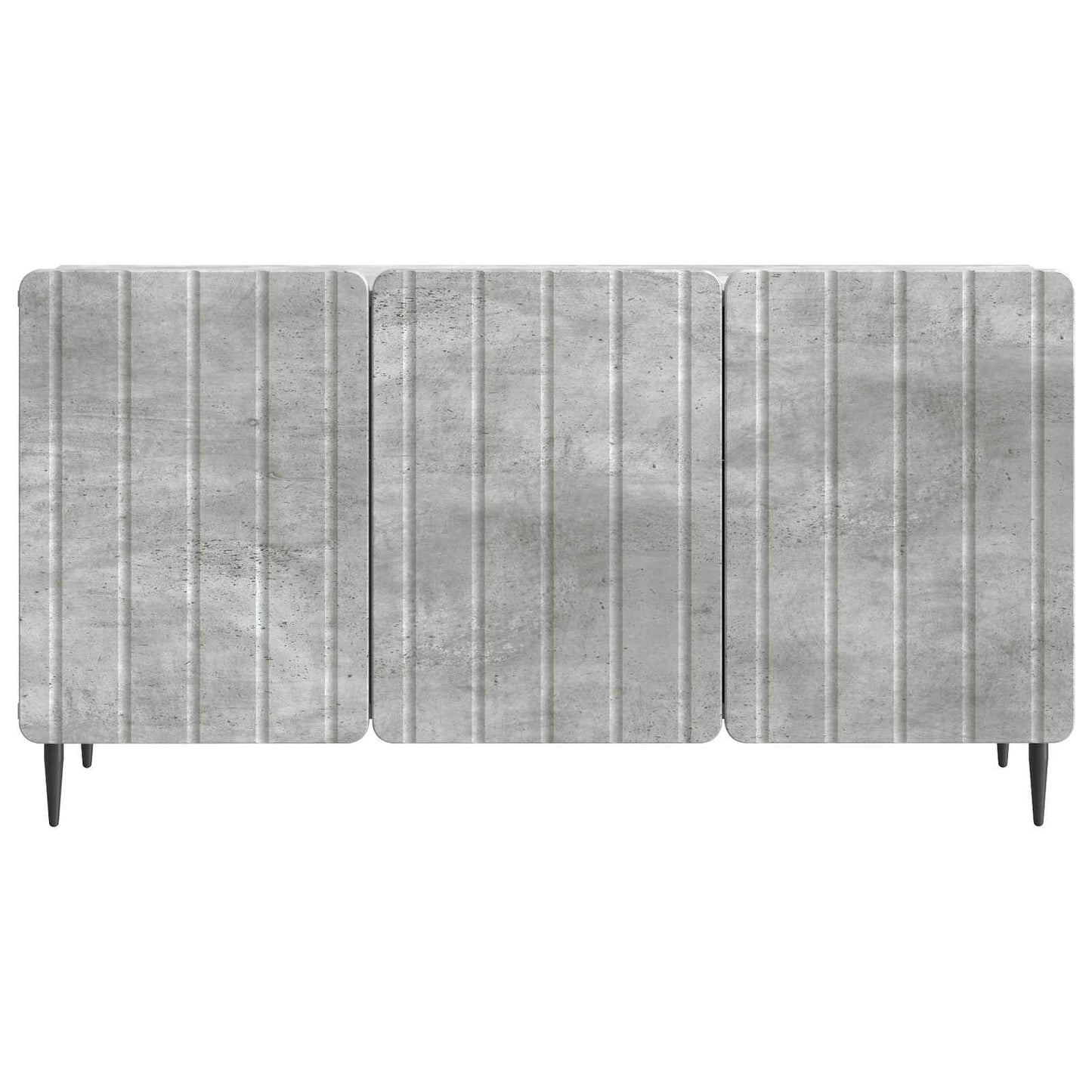 TV-Schränk 99 x 34,5 x 52 cm Betongrau Holzwerkstoff