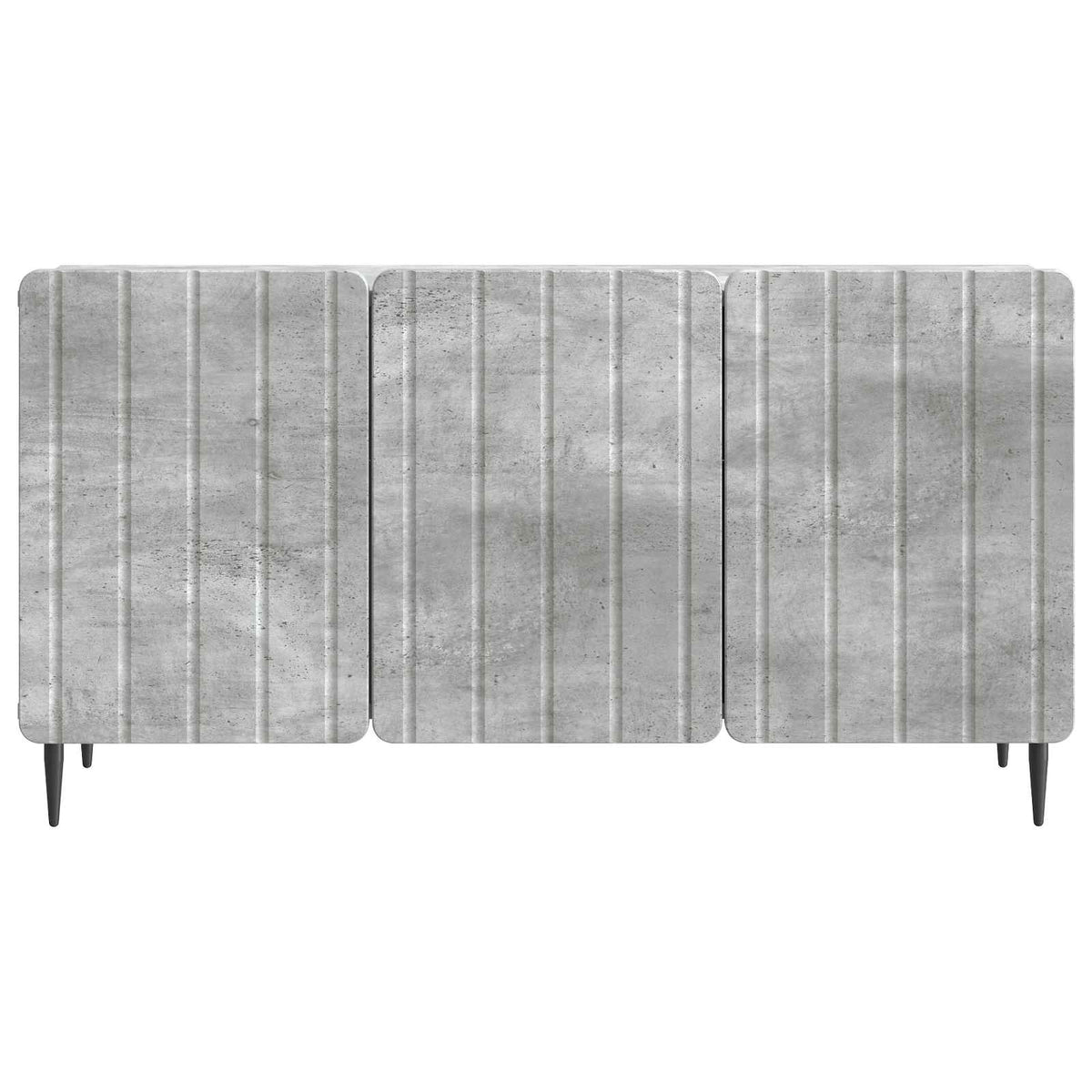 TV-Schränk 99 x 34,5 x 52 cm Betongrau Holzwerkstoff