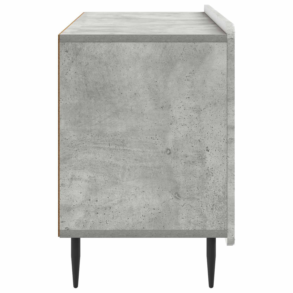TV-Schränk 99 x 34,5 x 52 cm Betongrau Holzwerkstoff