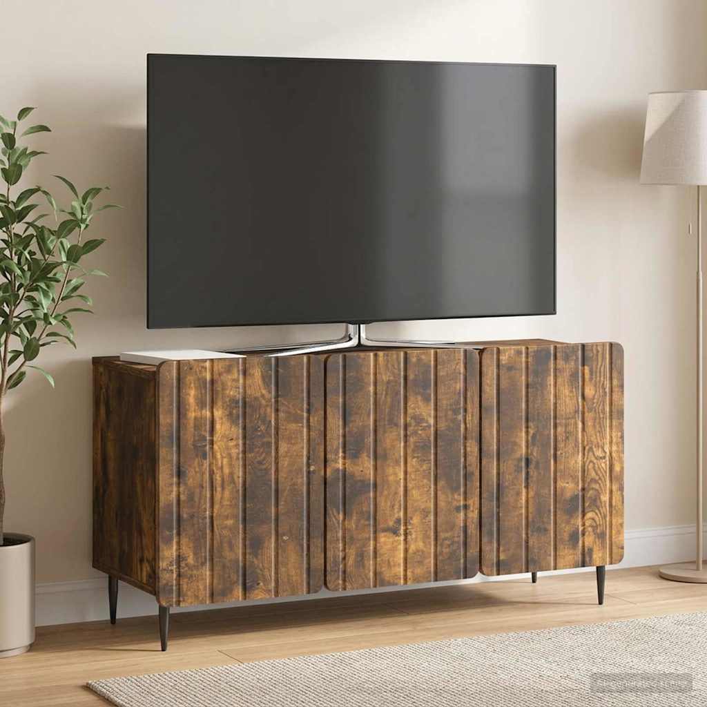 TV-Schränk 99 x 34,5 x 52 cm Räuchereiche Holzwerkstoff